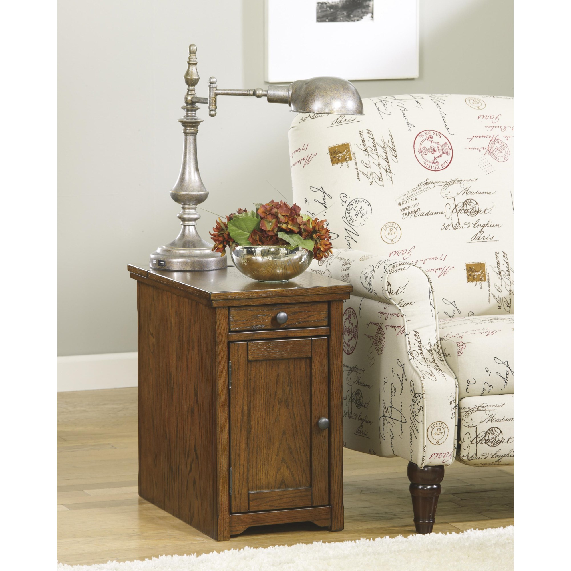 White End Table Flip Top Narrow Side Table Accent Nightstand Sofa Table for  Living Room - China Side Table, Beside Table