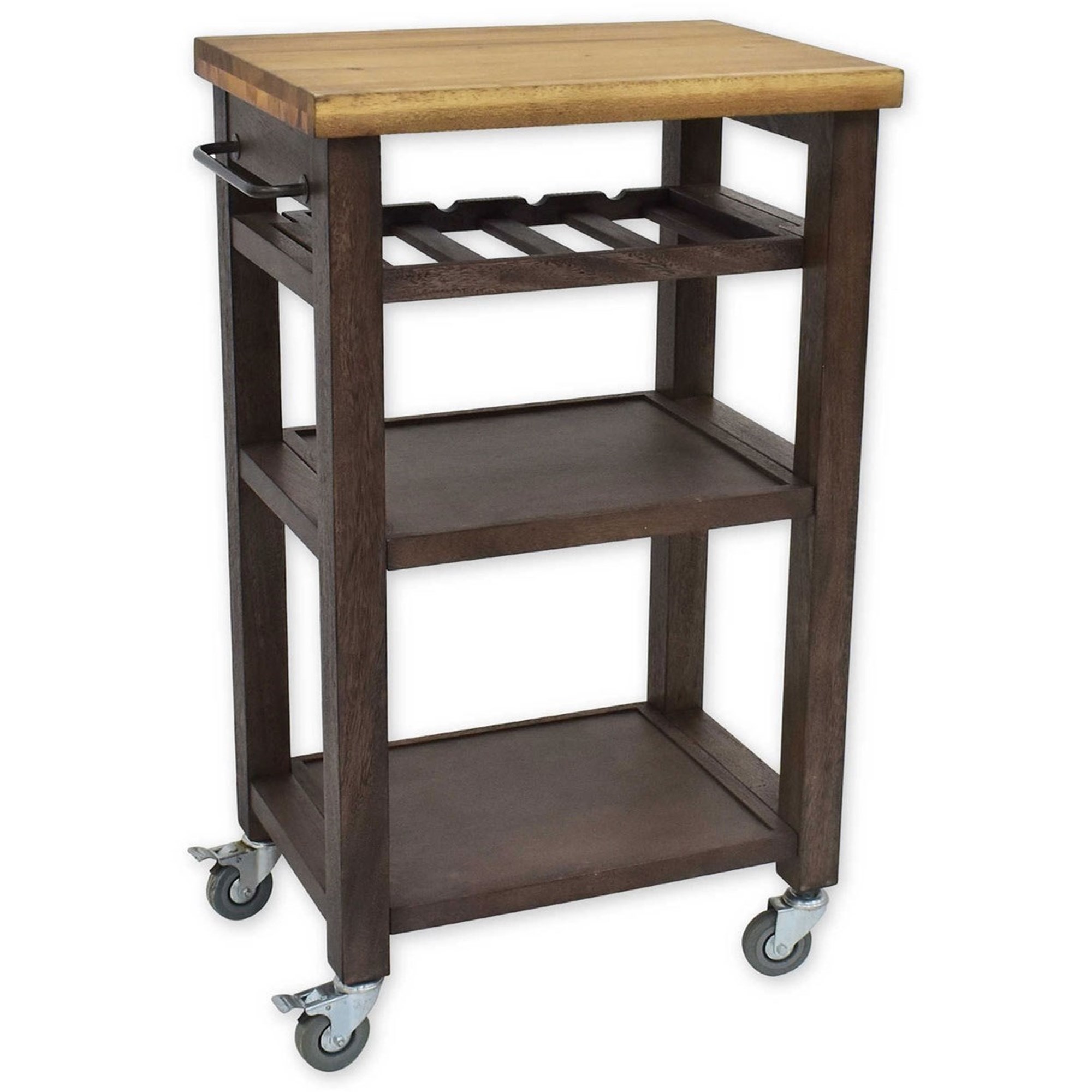 Steve Silver Baird 349024120 Cottage 2-Shelf Kitchen Cart with