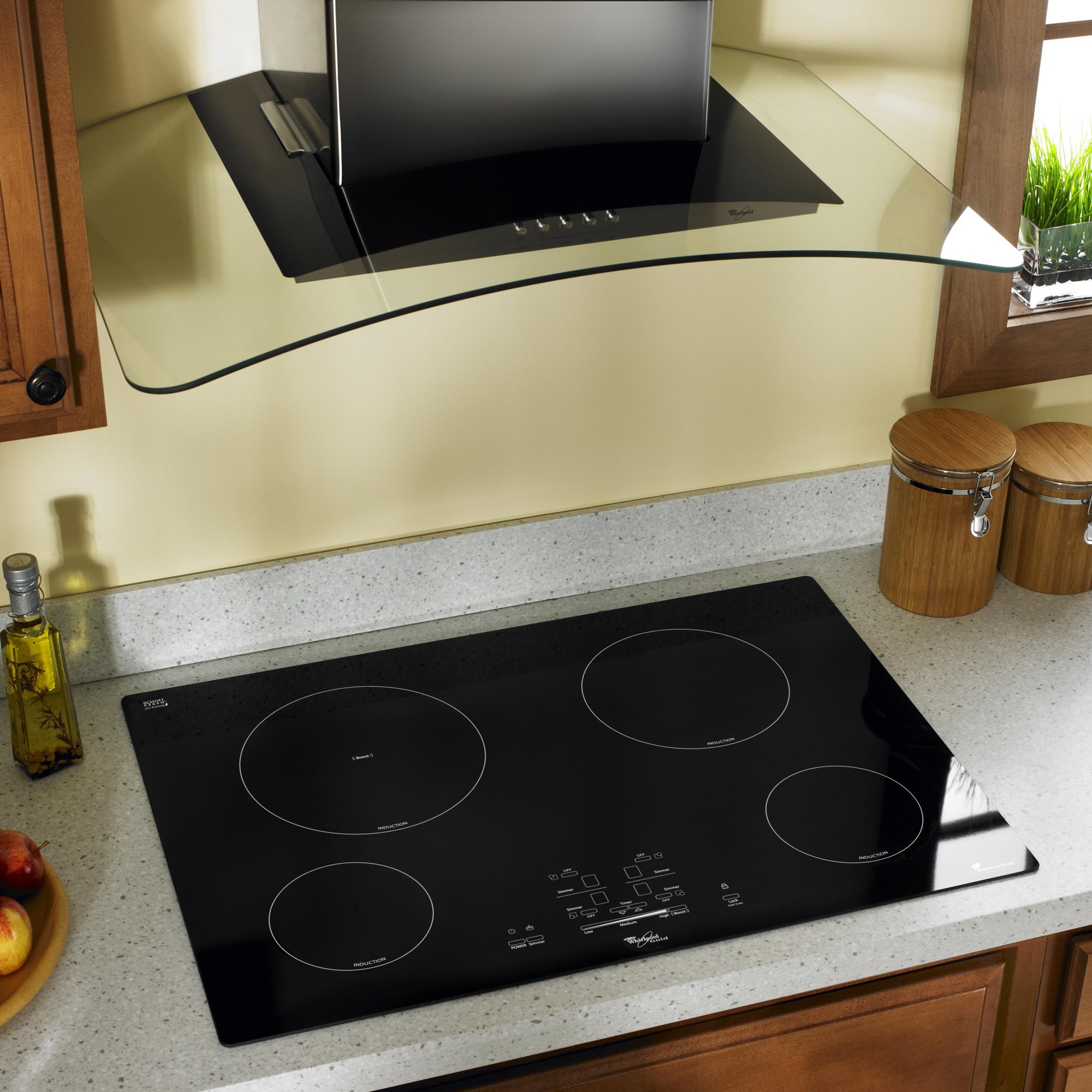 Whirlpool 30 in. 4-Burner Electric Coil Cooktop with Simmer