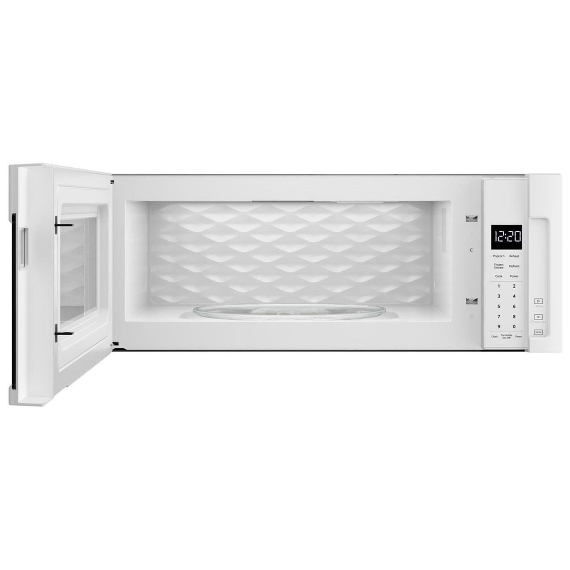 Whirlpool WML55011HW 1.1 cu. ft. Low Profile Microwave Hood Combination, Furniture and ApplianceMart
