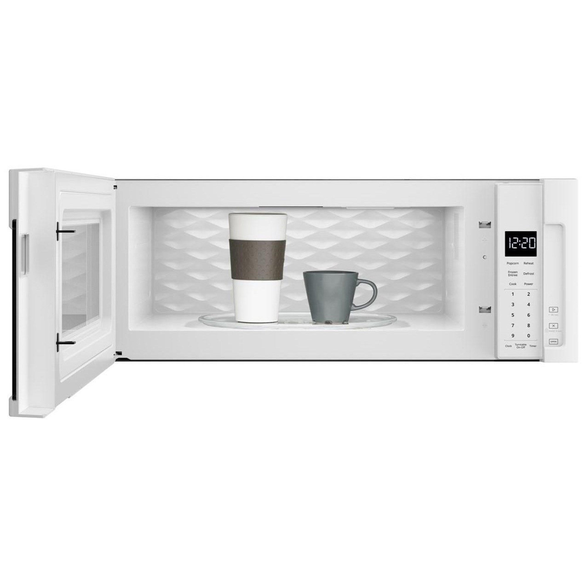 Whirlpool WML55011HB 1.1 cu. ft. Low Profile Microwave Hood Combination, Furniture and ApplianceMart