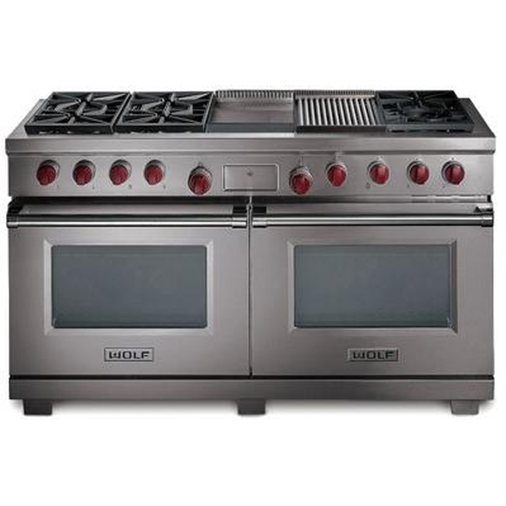 Wolf 60 Professional Gas Range w/Double Griddle