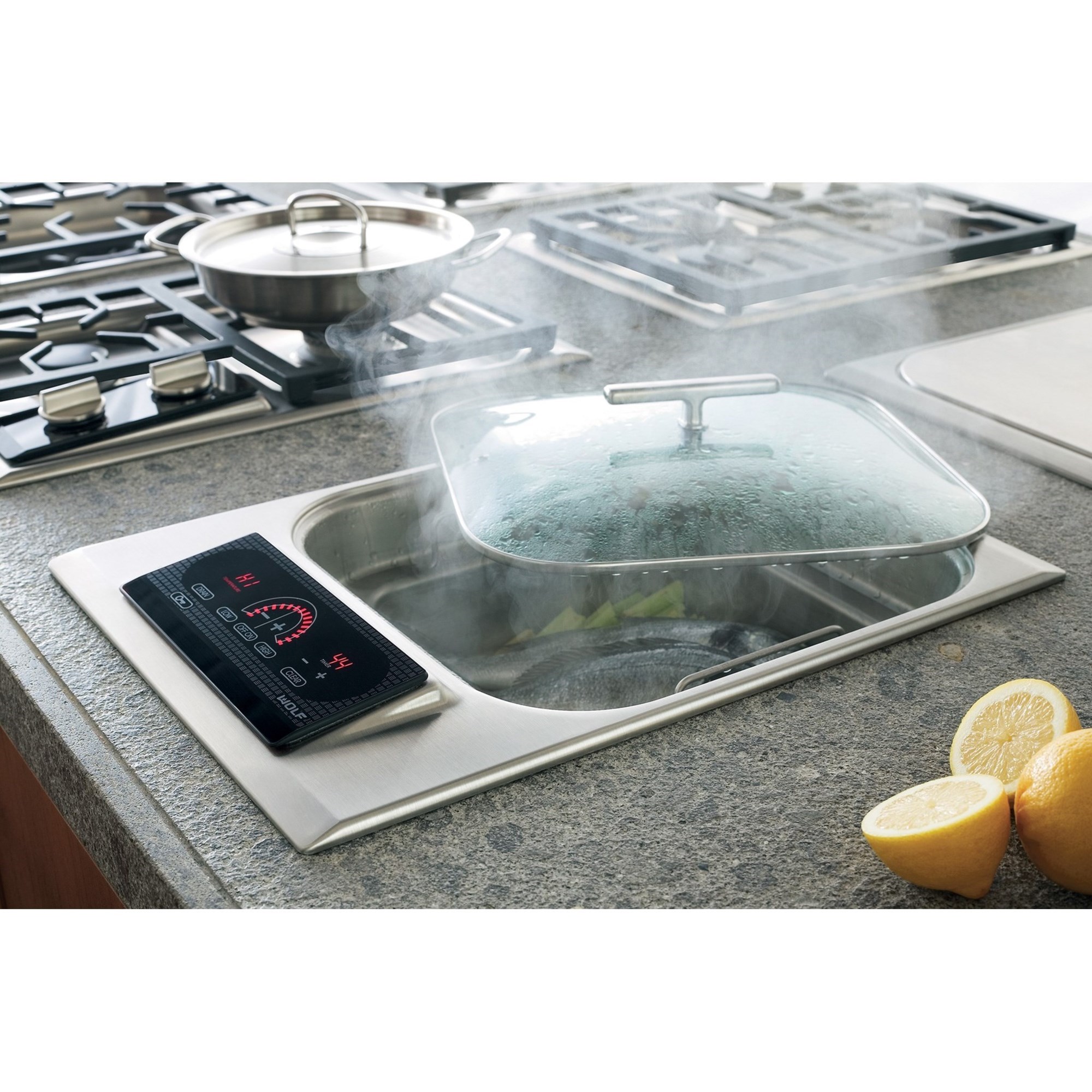 Wolf 36 Contemporary Electric Cooktop (CE365C/B)