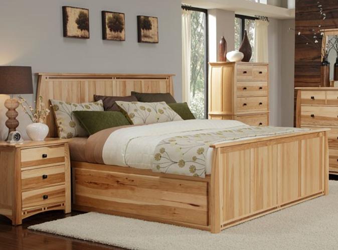 Hickory bed new arrivals frame