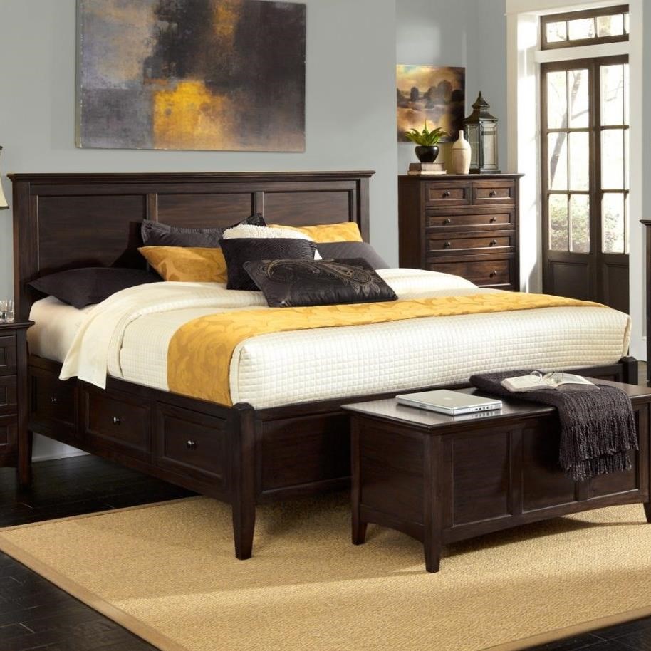 Westlake king storage platform bed hot sale