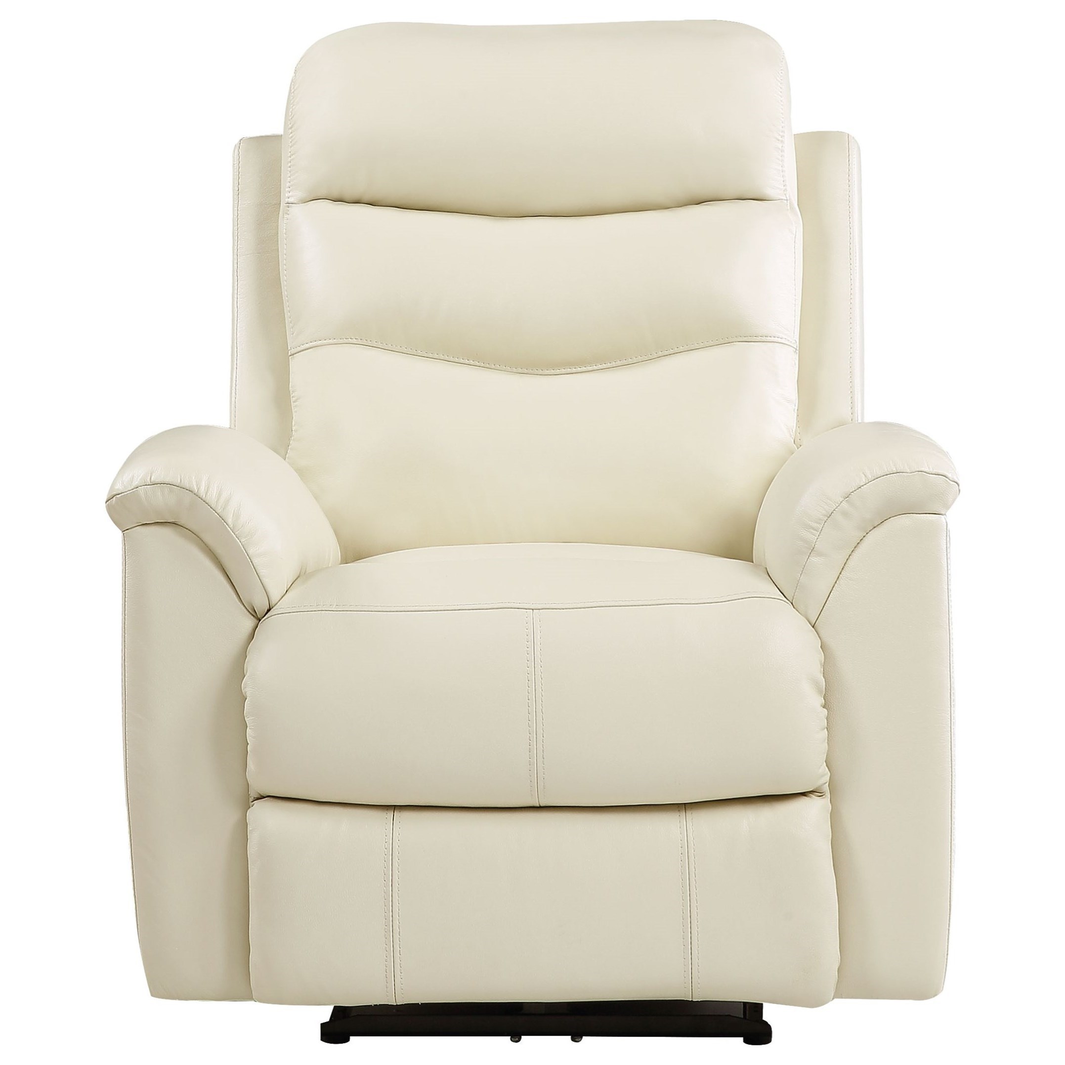Cream colored outlet leather recliners