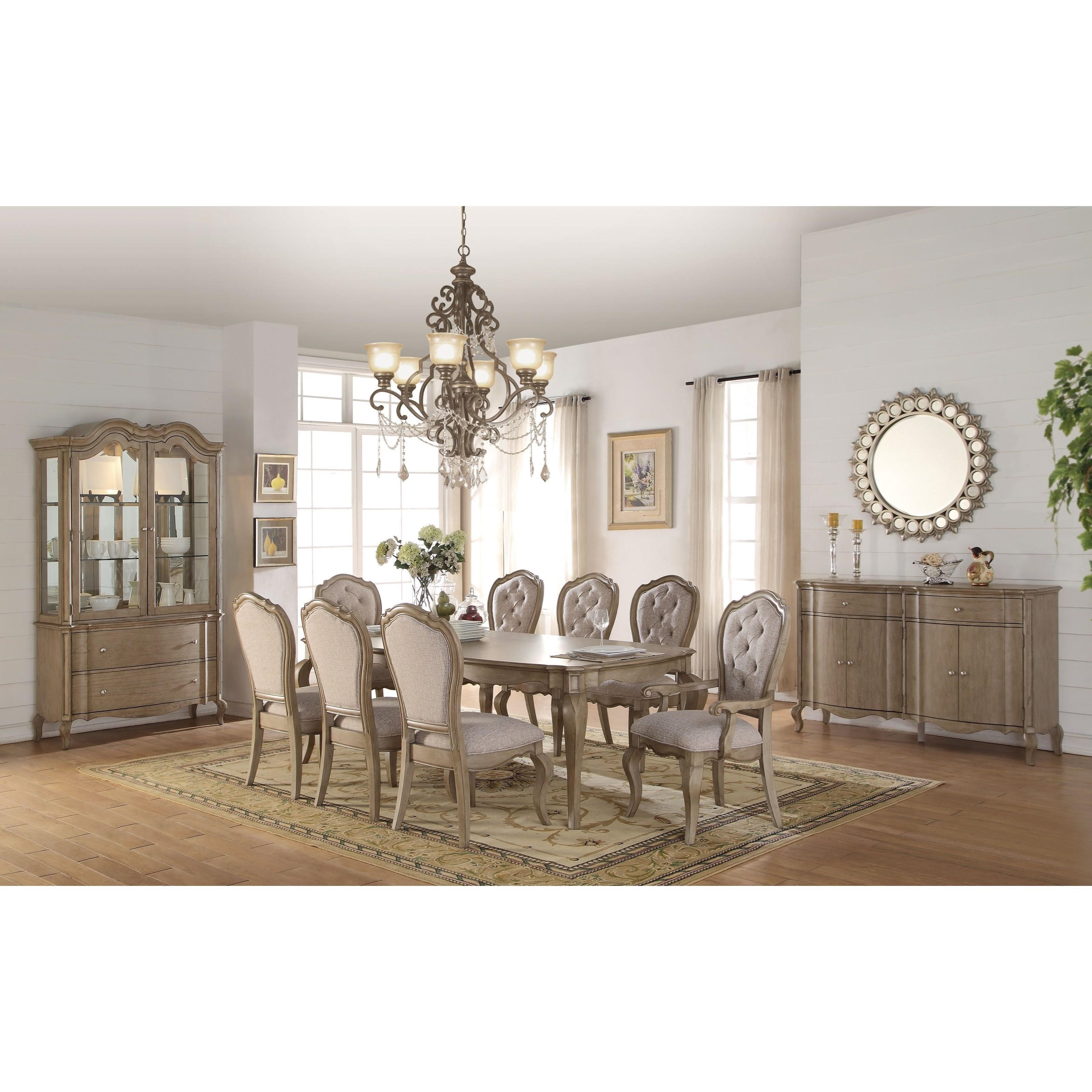 Acme Furniture Chelmsford 66050 Dining Table A1 Furniture Mattress Dining Tables