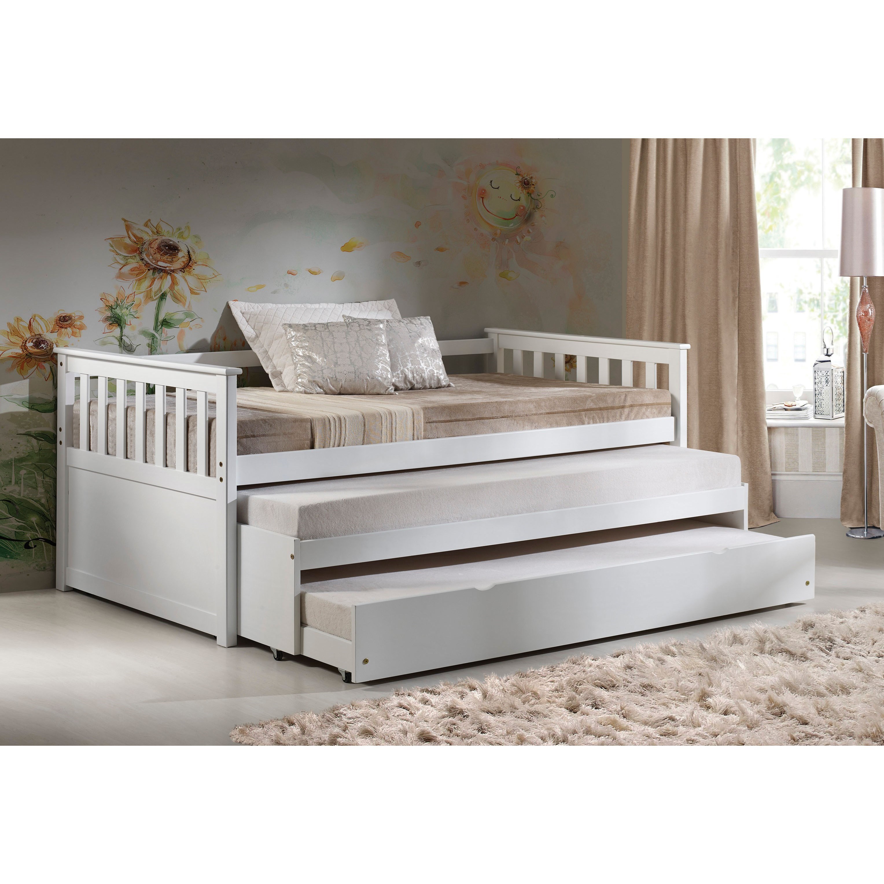 Acme Furniture Cominia 39080 Mission Twin Day Bed with Trundle
