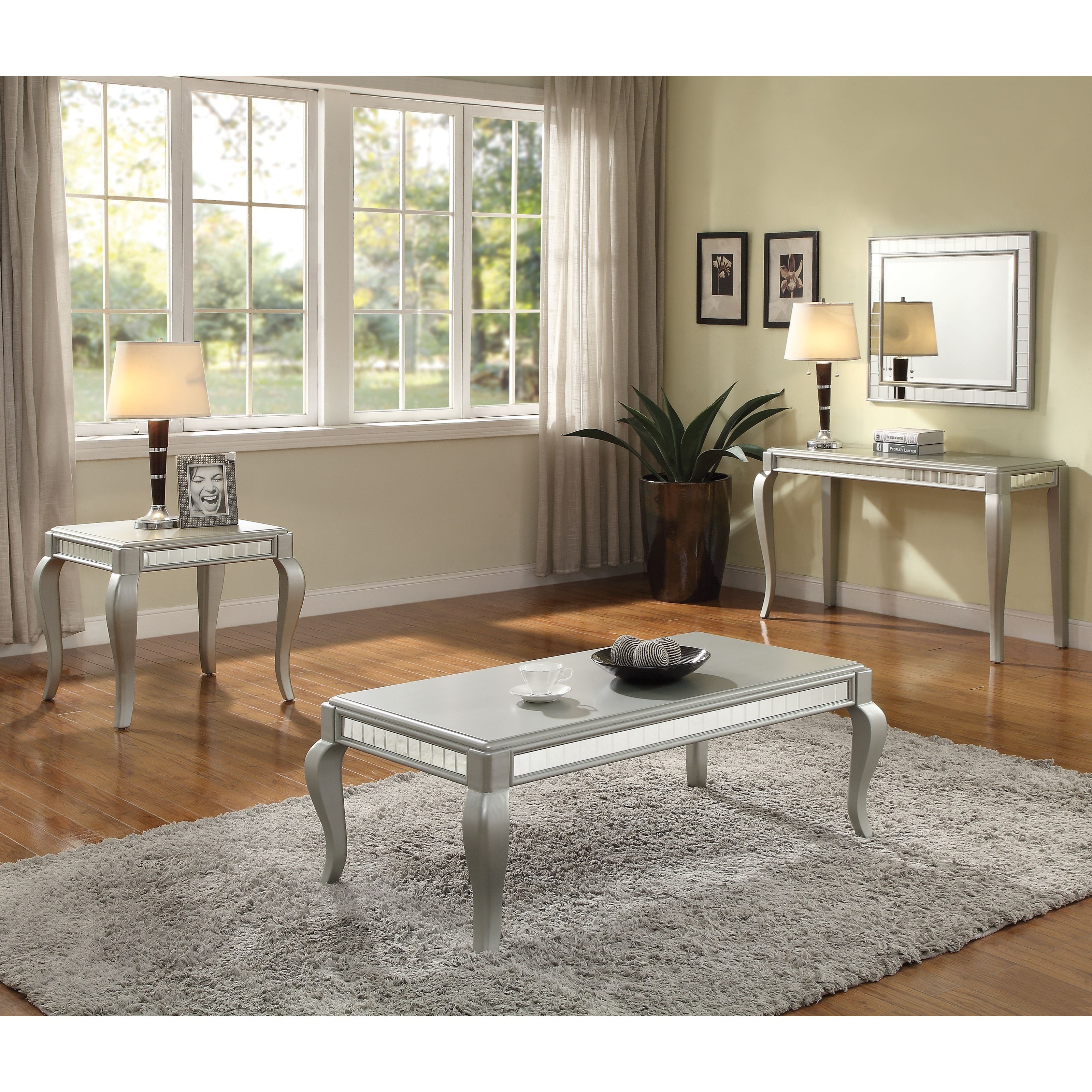 Acme Furniture Francesca 83082 End Table Corner Furniture End Tables