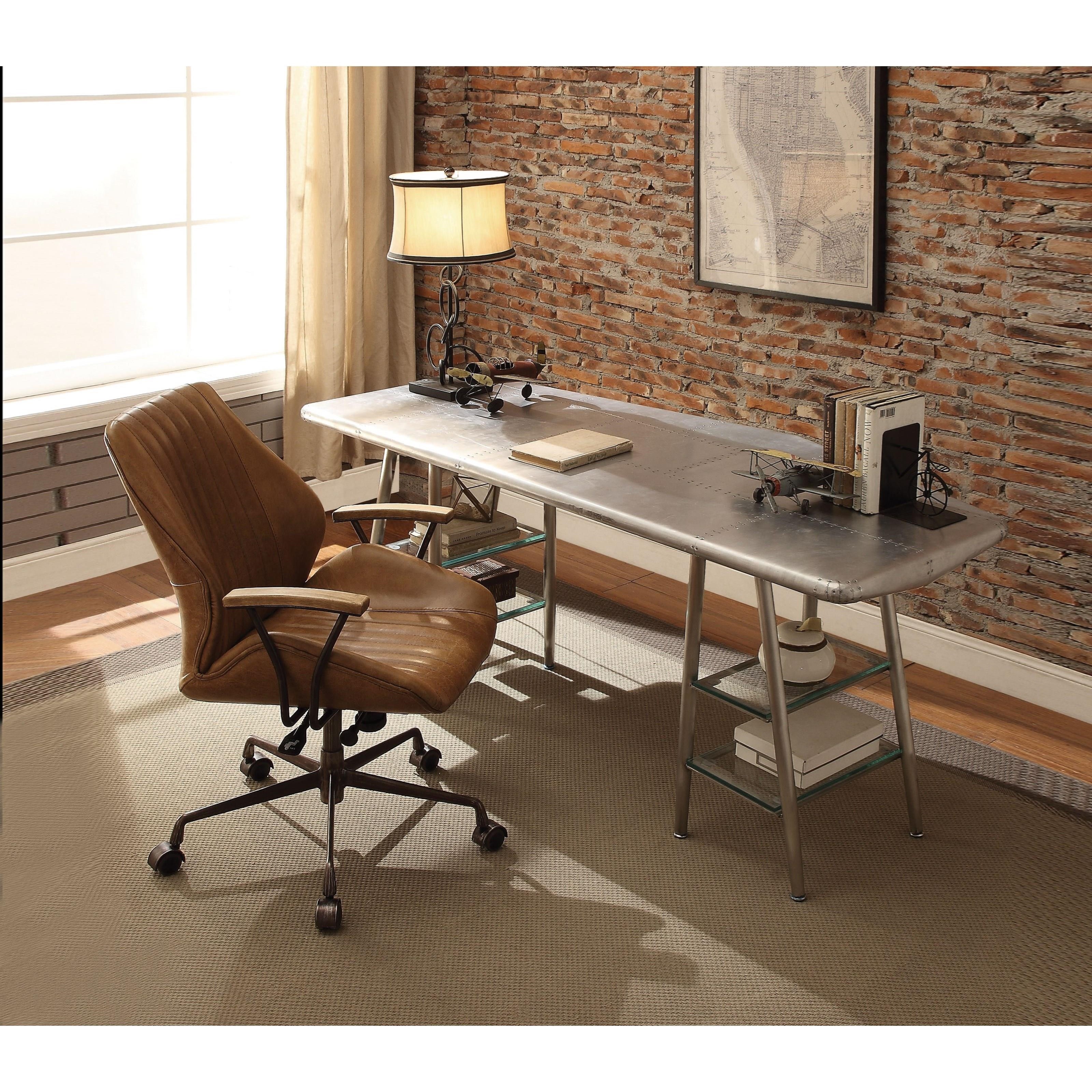 Acme hamilton top grain leather office chair deals