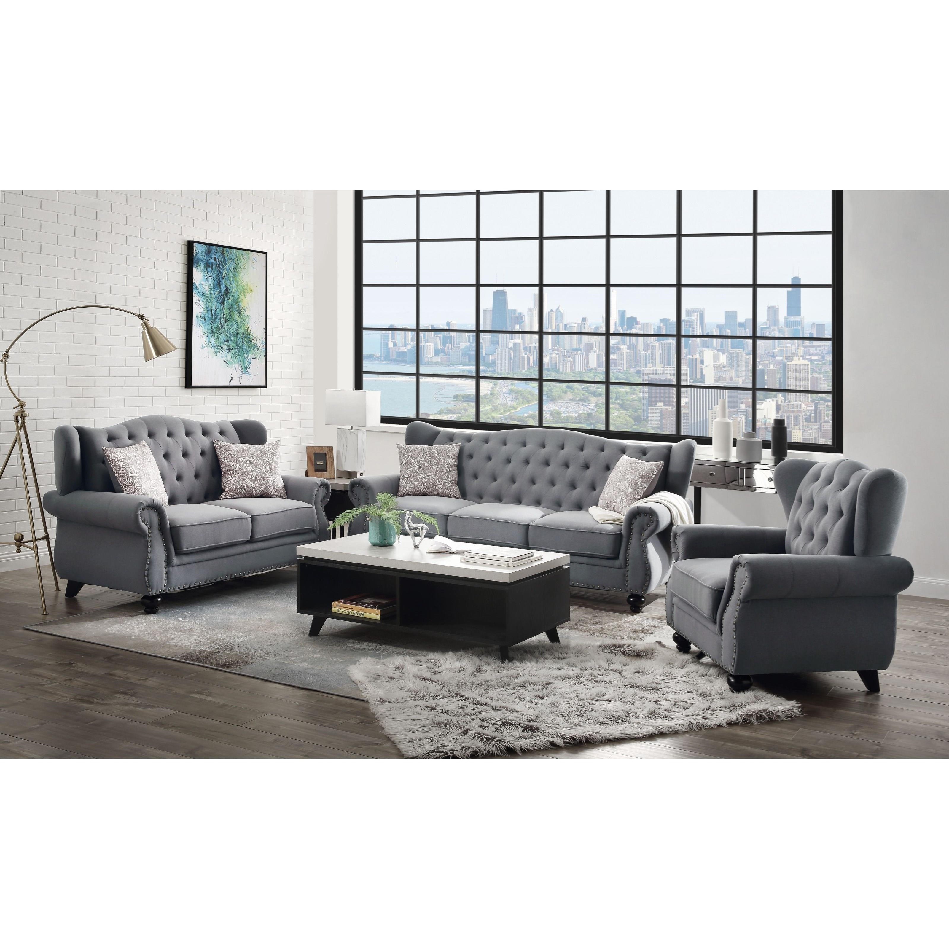Value city best sale furniture tufted sofa