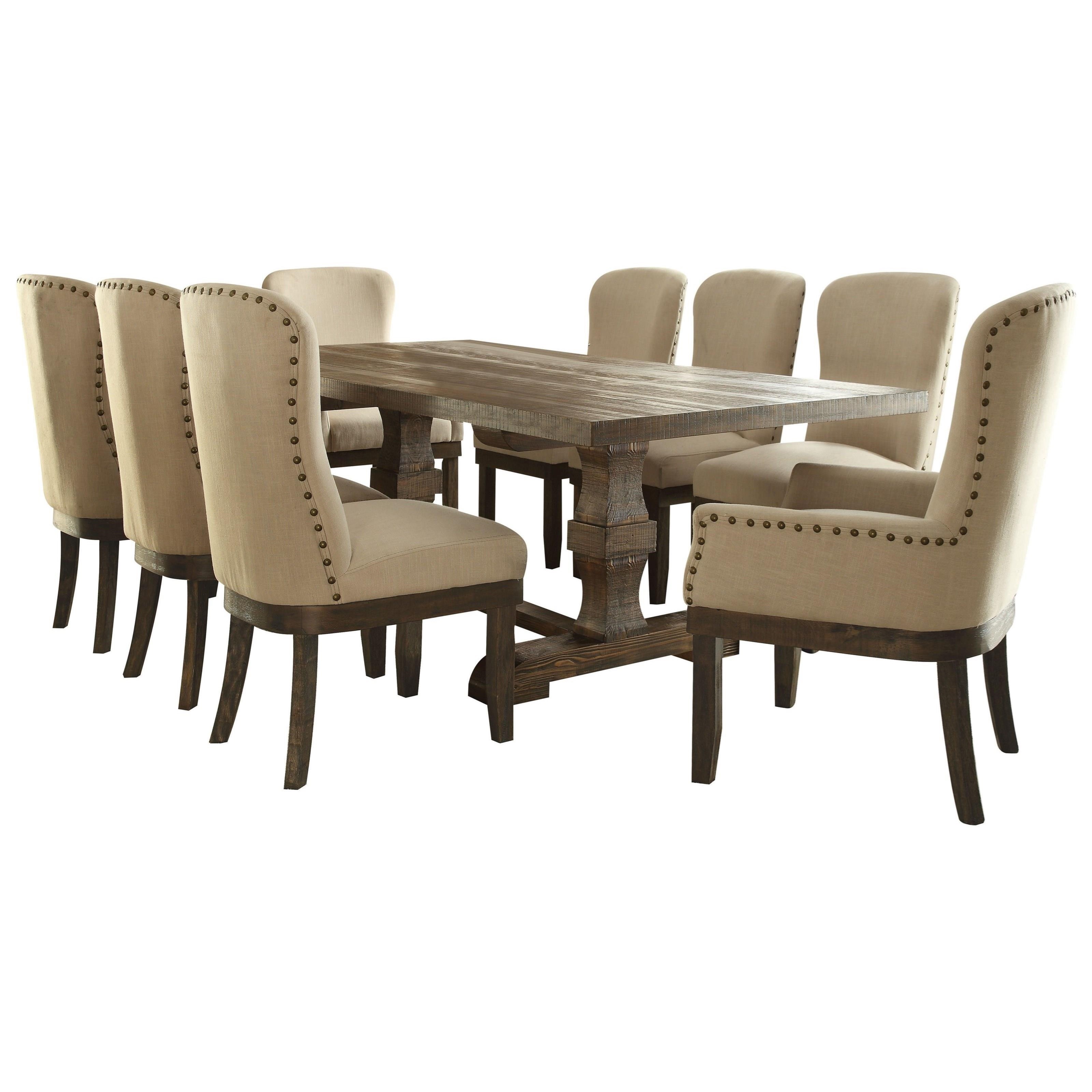 Acme Furniture Landon 60737 Dining Table 1 x 18Lf A1 Furniture