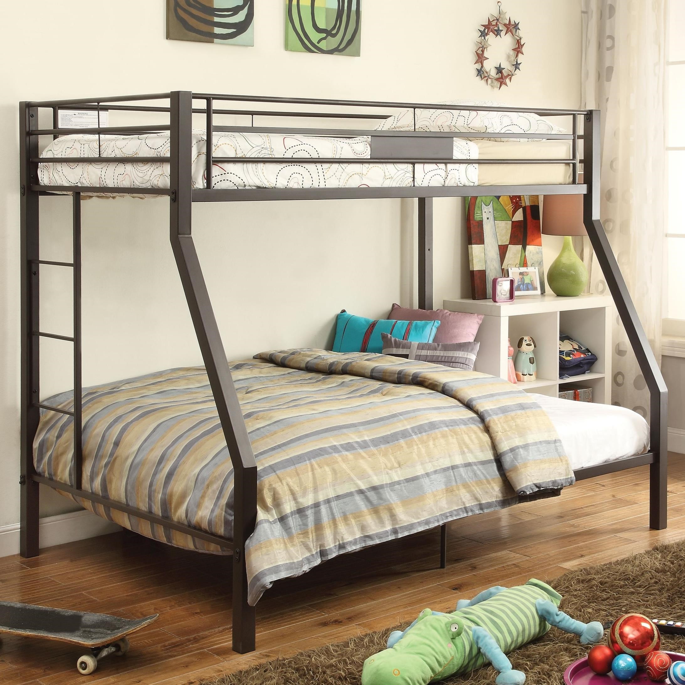 Acme Furniture Limbra 37510 KIT Metal Twin Over Full Bunk Bed