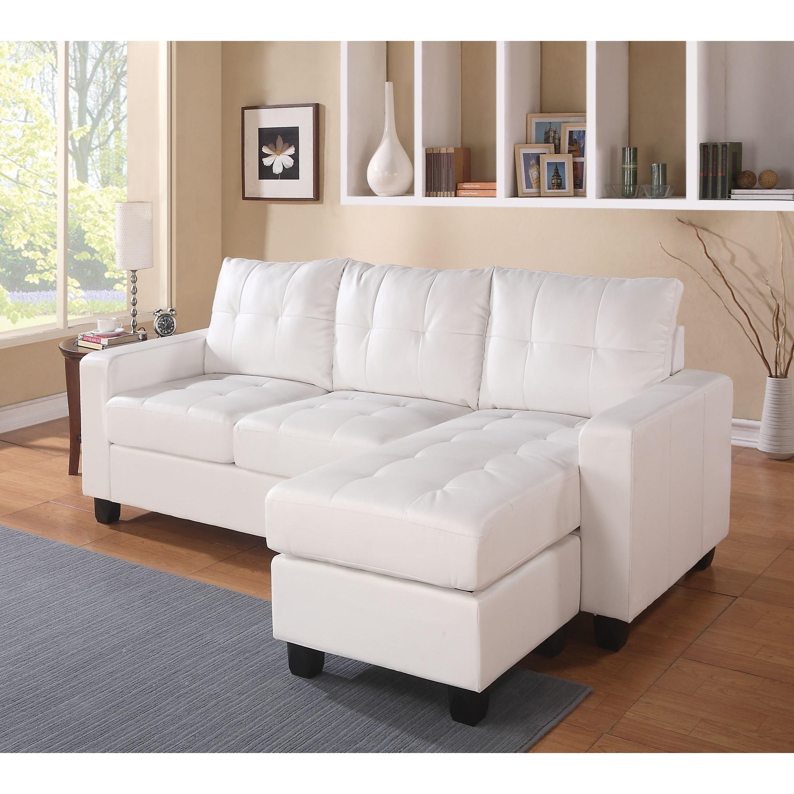 Acme lyssa sectional sofa with ottoman hotsell