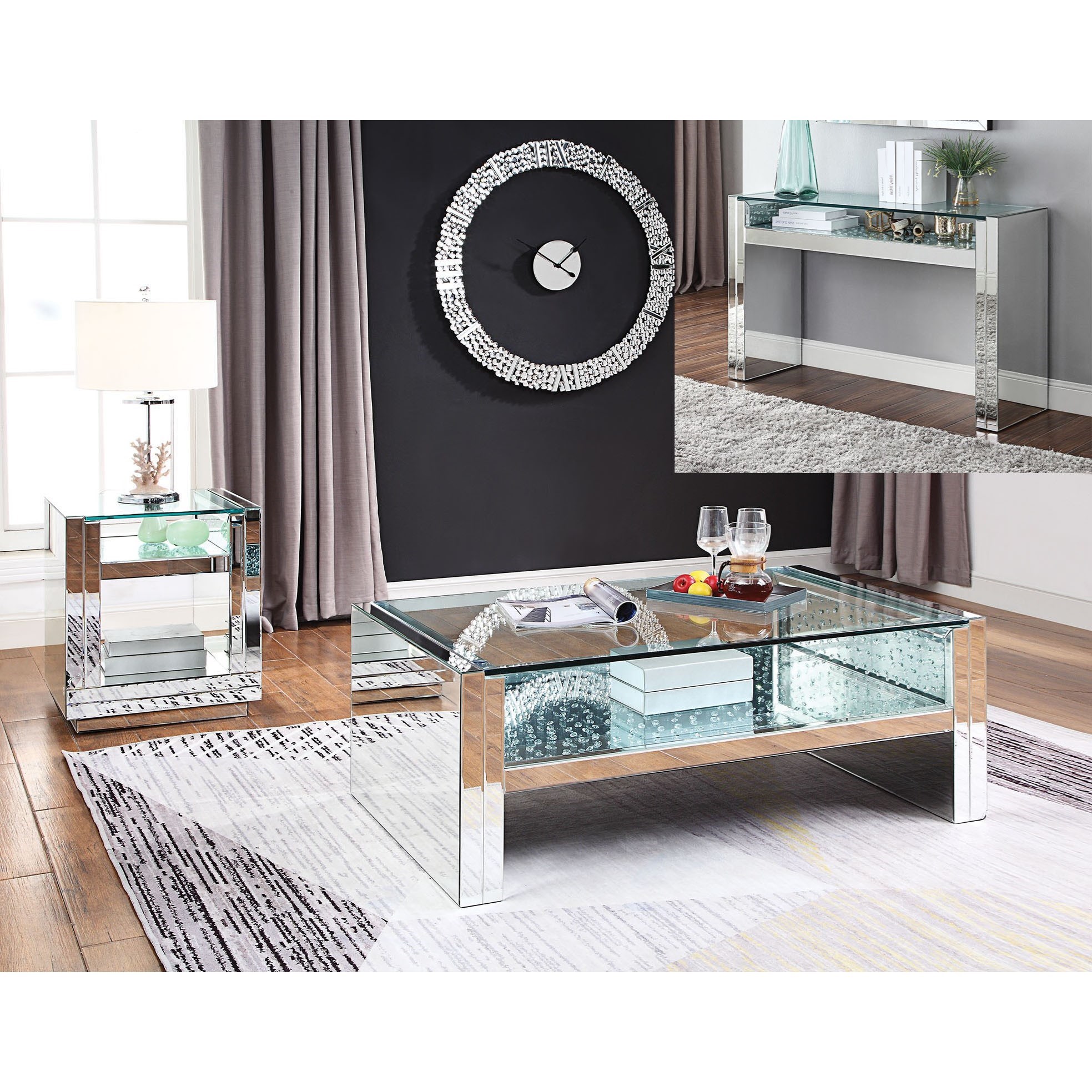 Value city glass coffee best sale tables