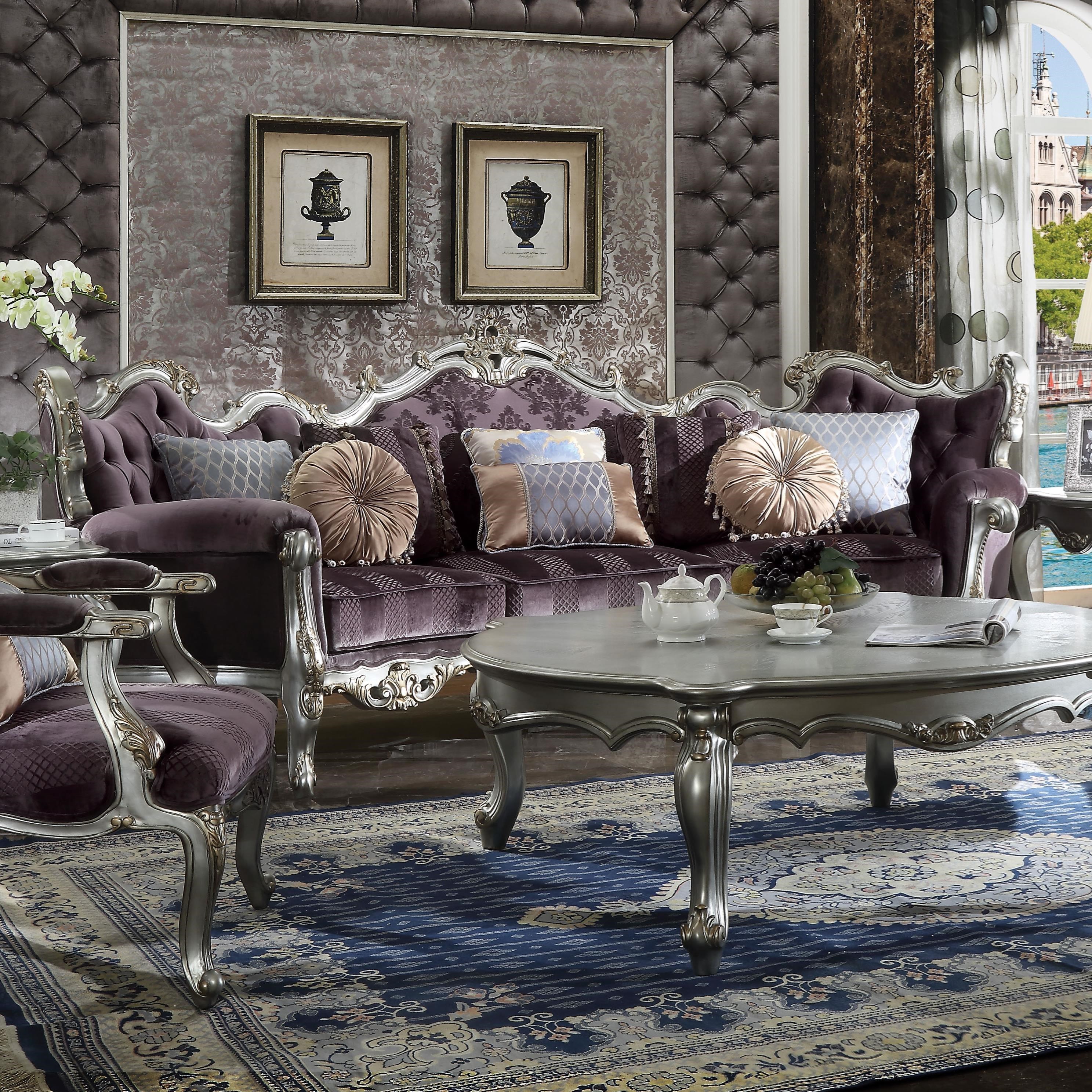 Value city store velvet sofa