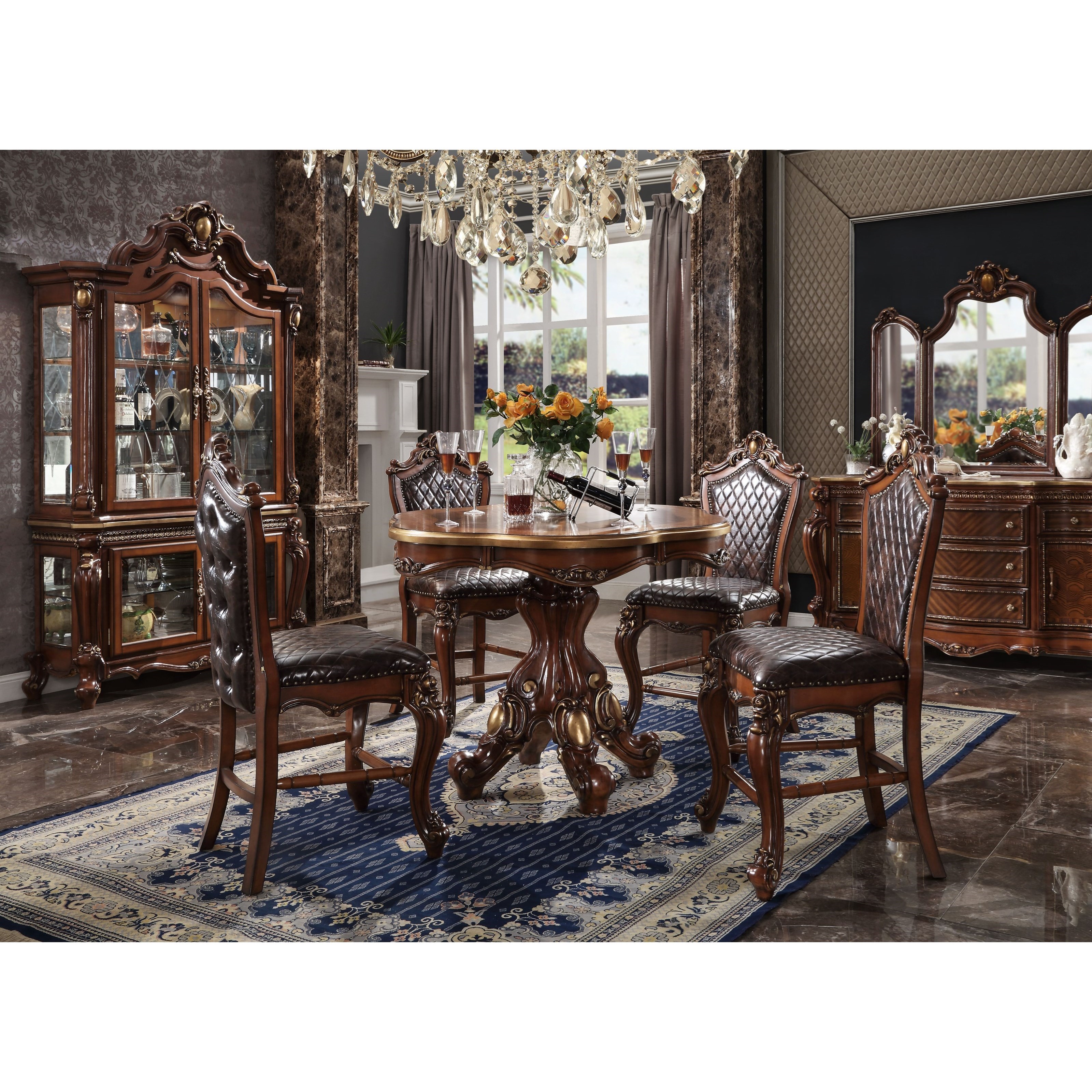 Acme counter height chairs on sale
