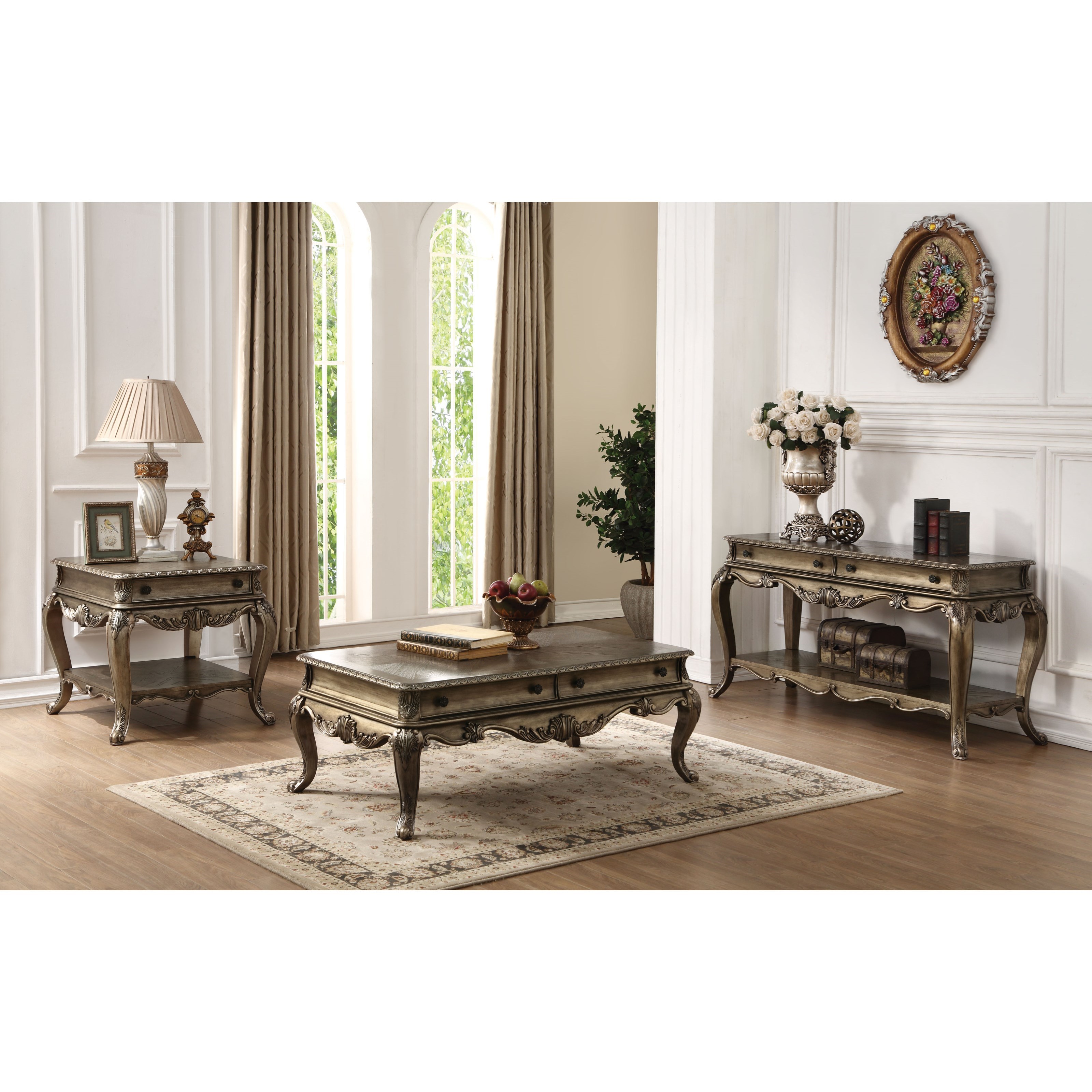 Acme ragenardus 2025 dining room set
