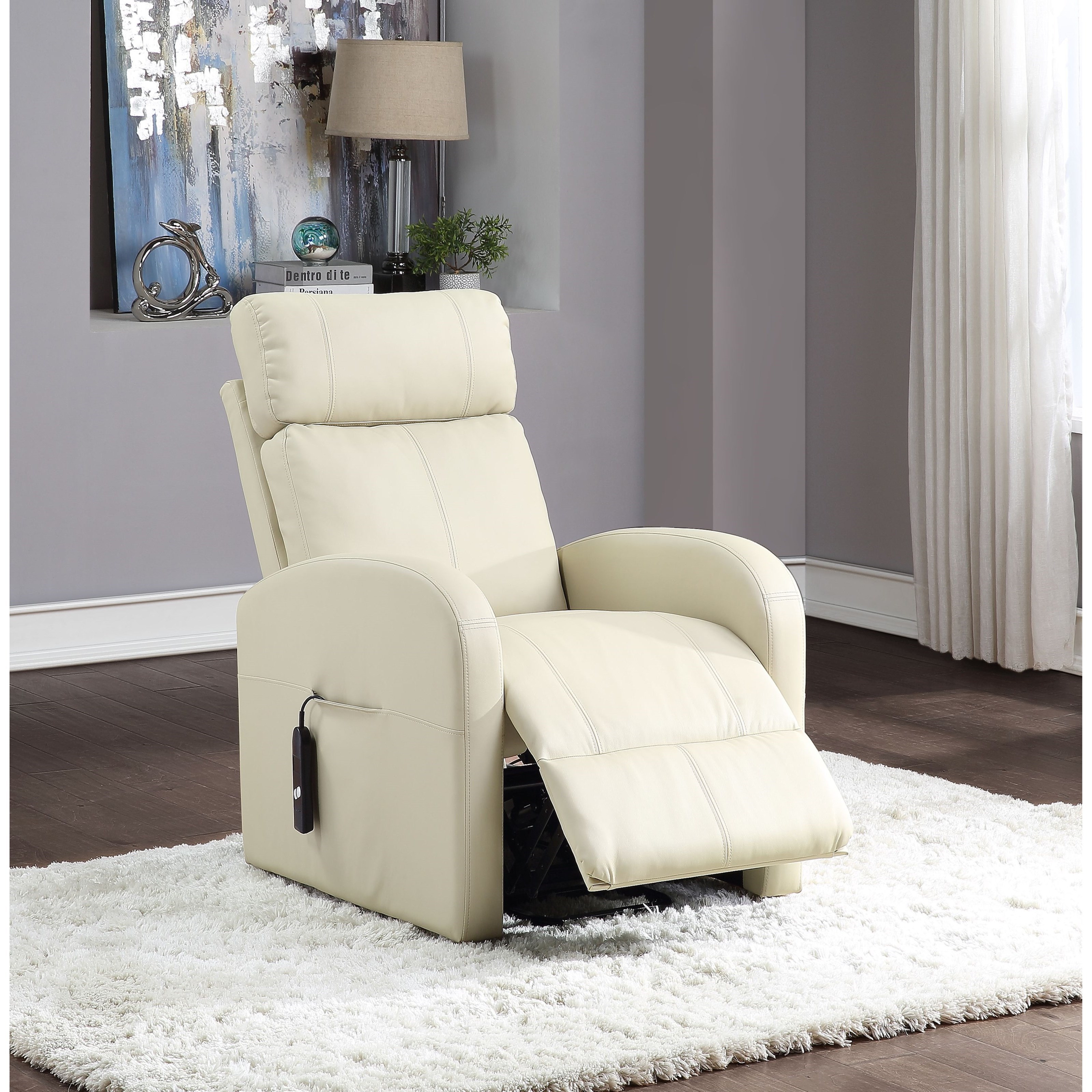 Acme Furniture Ricardo 59499 Transitional Power Lift Recliner with