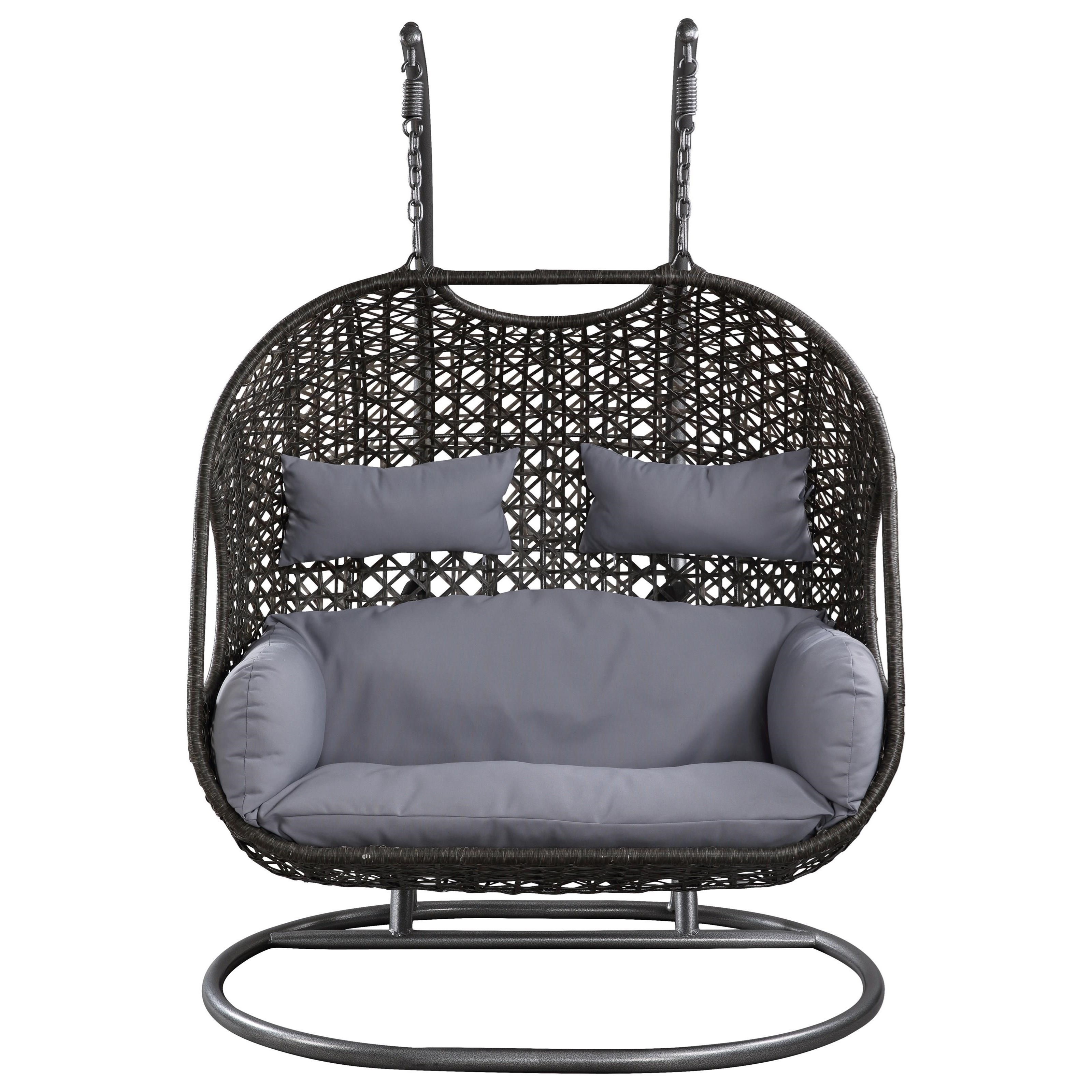 Acme vasant patio swing chair with stand shop