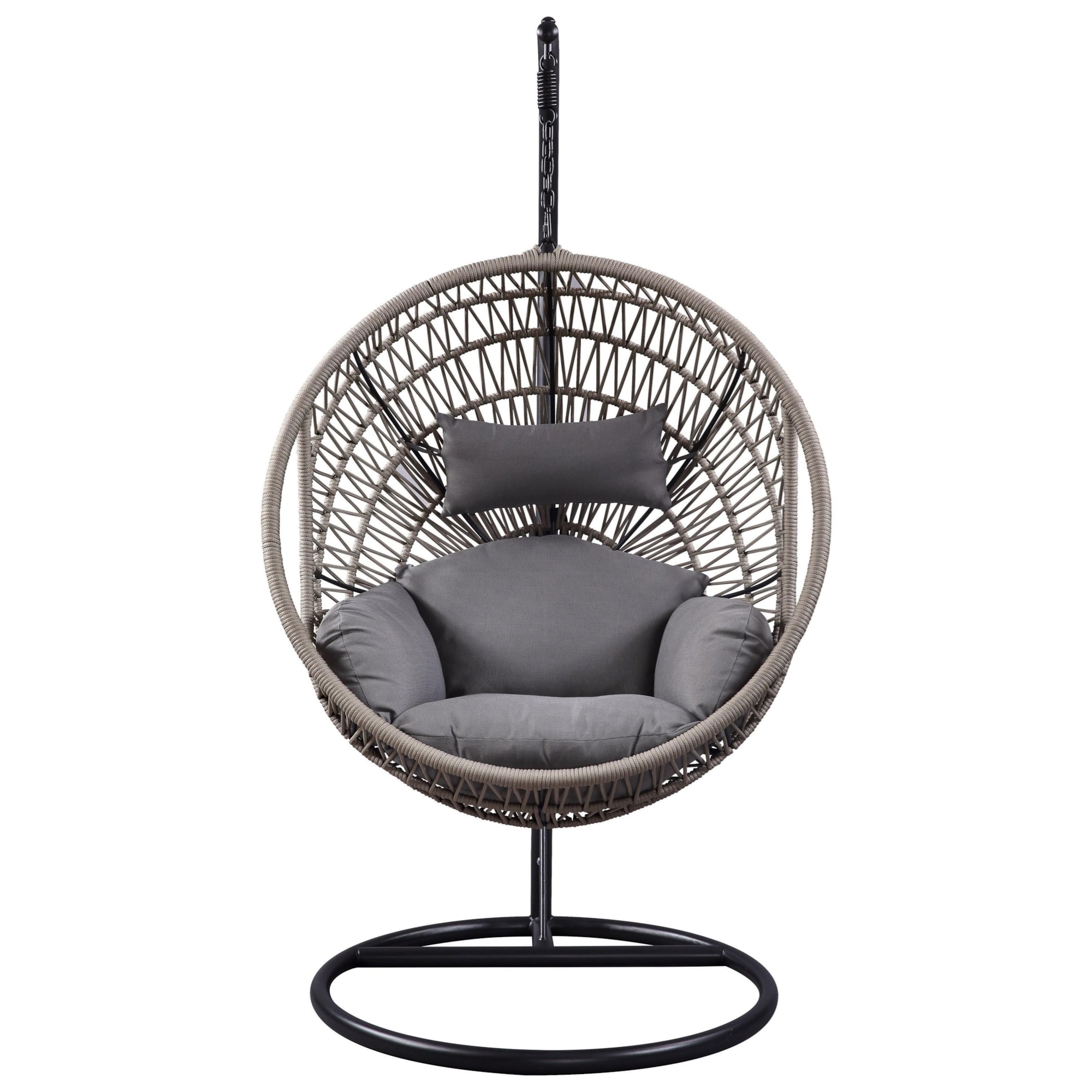 Acme Furniture Vasant 45088 Patio Swing Chair with Stand Del Sol