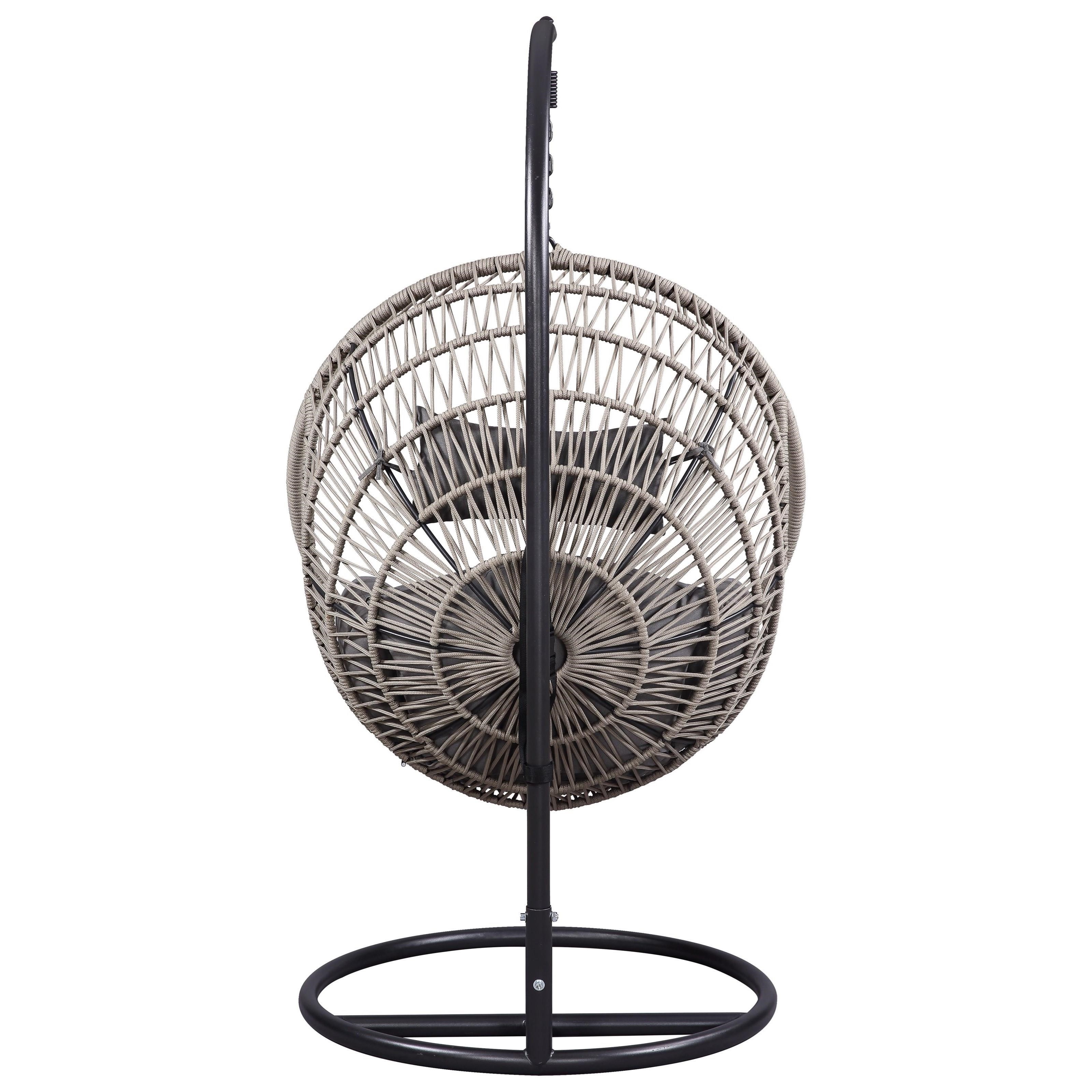 Acme Furniture Vasant 45088 Patio Swing Chair with Stand A1