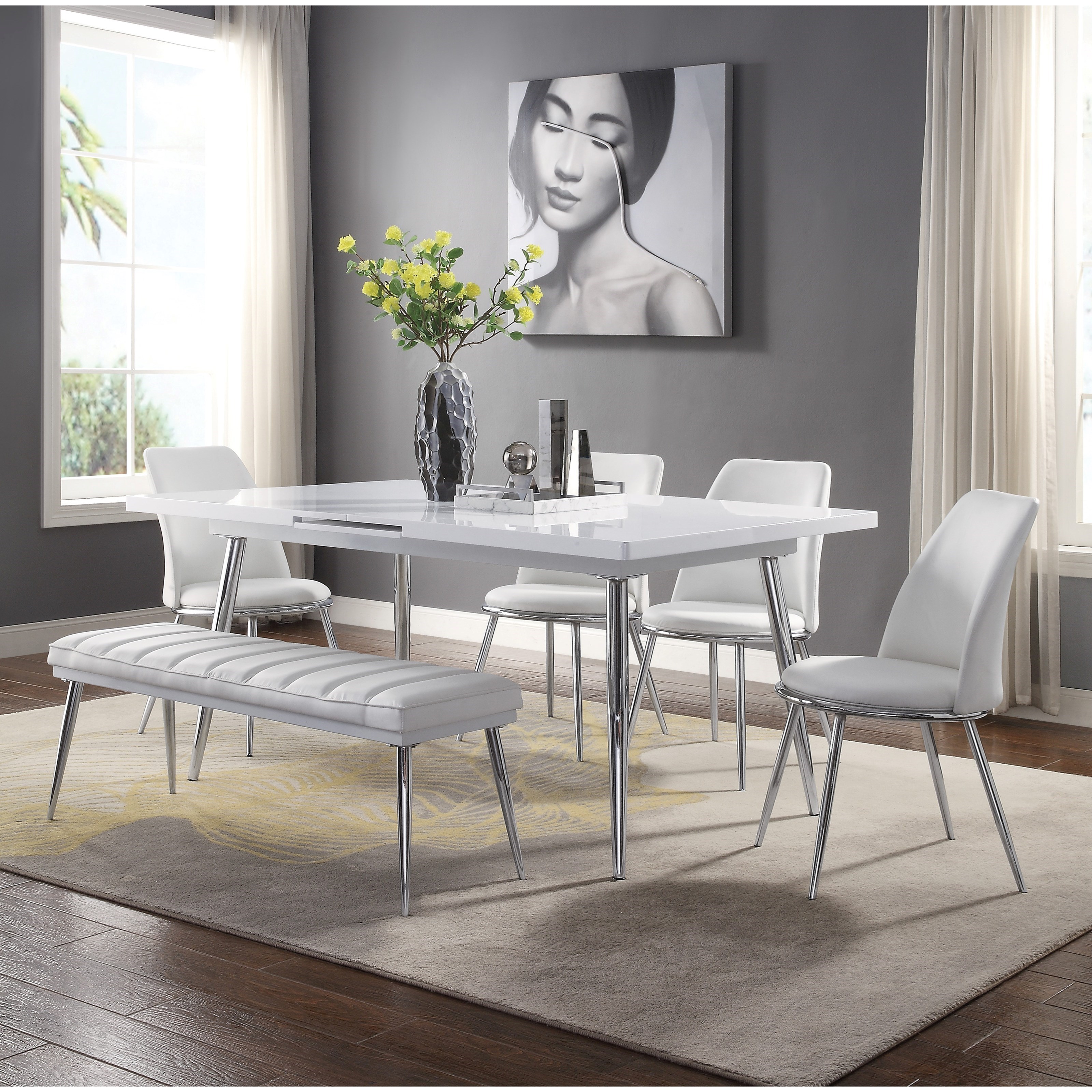 Contemporary breakfast table set sales