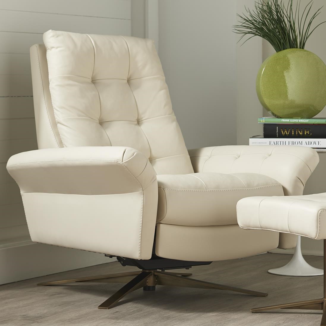 Braxton leather deals pushback recliner