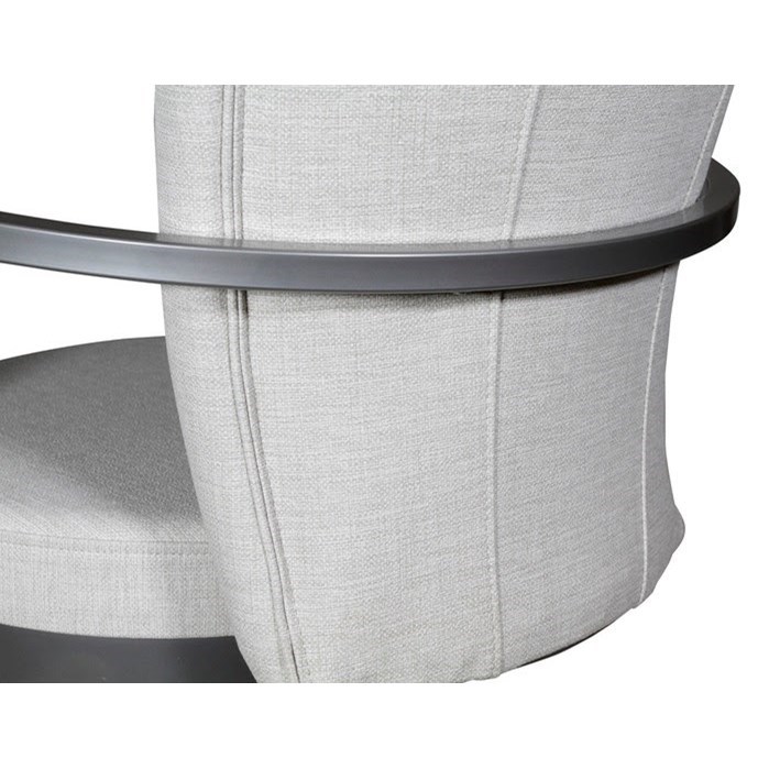 Boudoir swivel 2025 chair