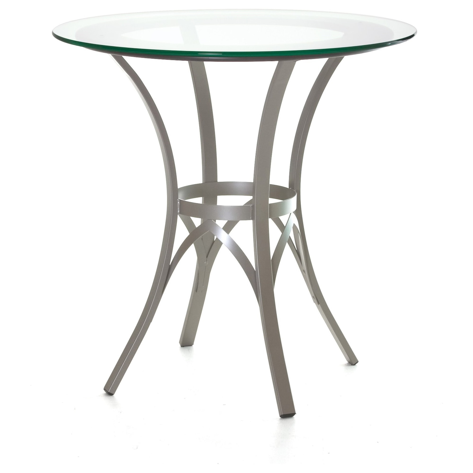 Amisco Countryside 507075644+90236 Customizable Kai Counter Table w/ Wood Ring Insert and