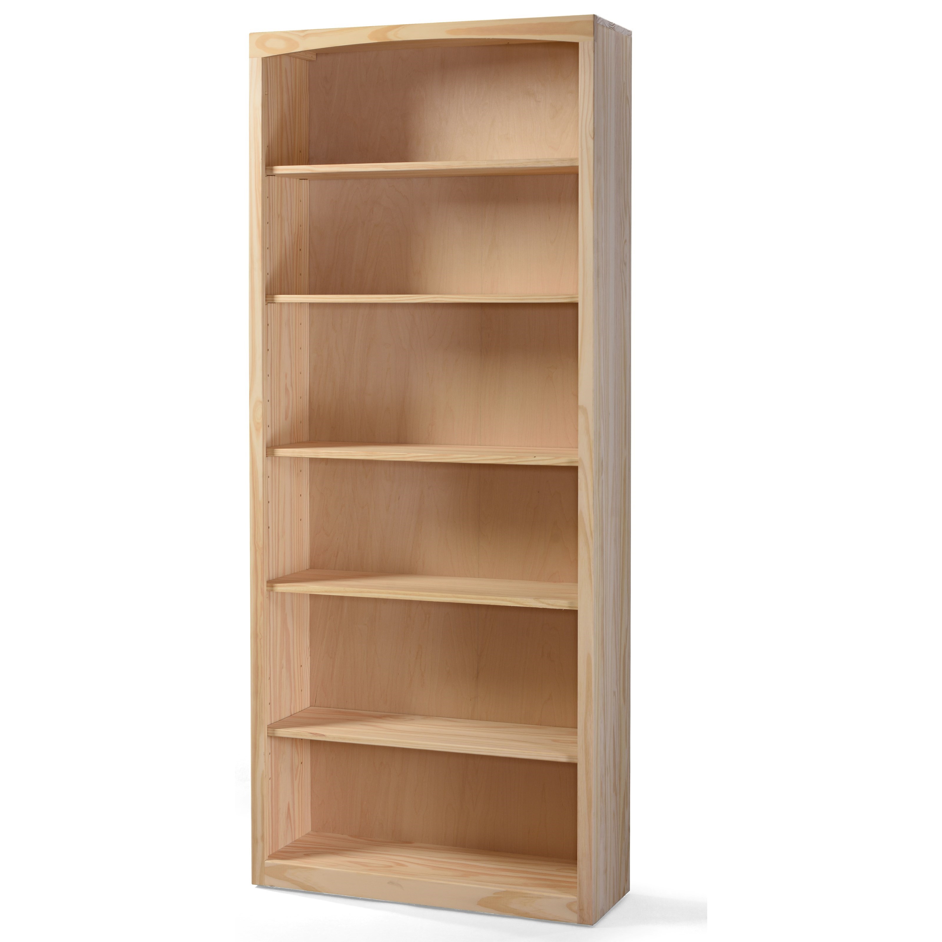 Solid clearance pine bookcase