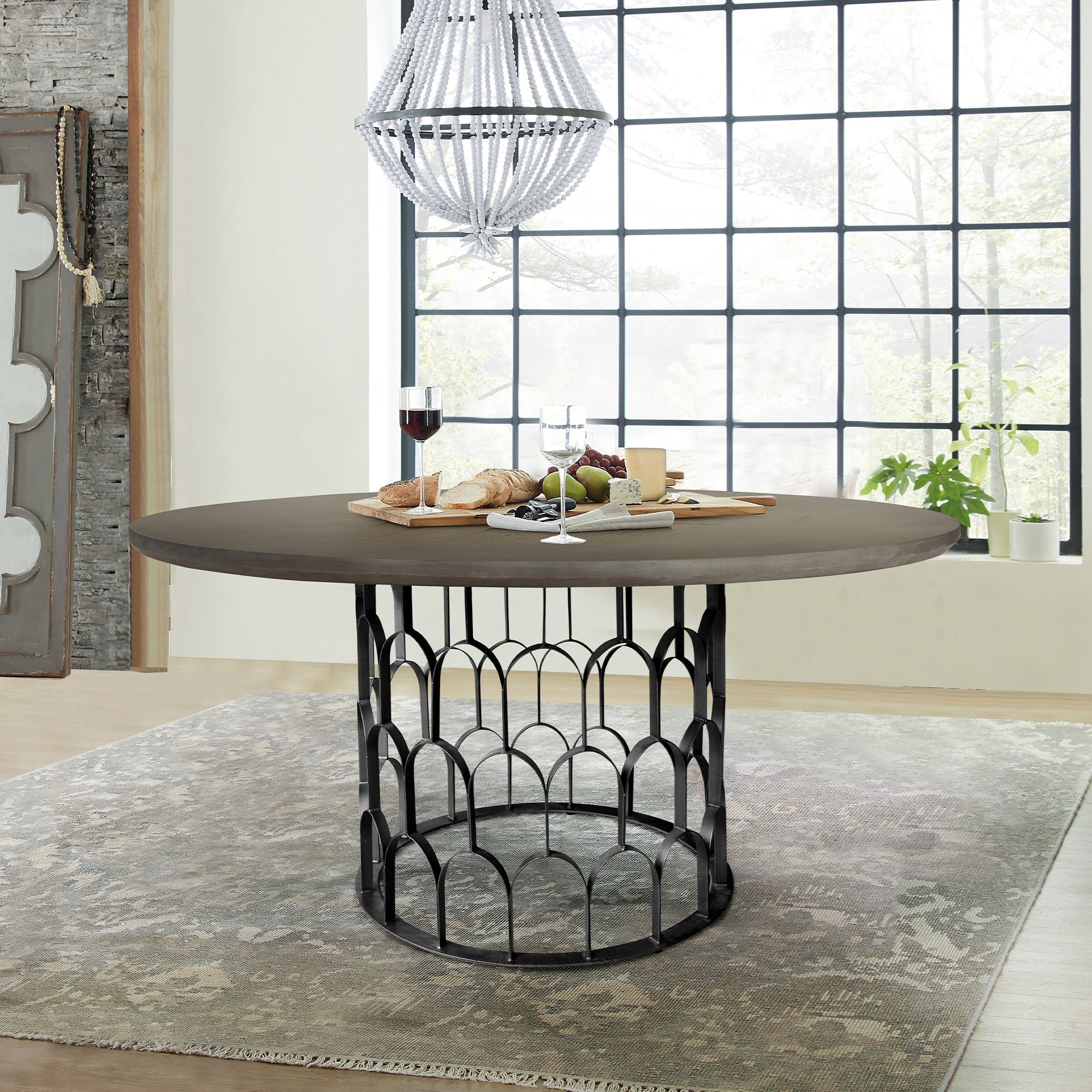 Gatsby round shop dining table