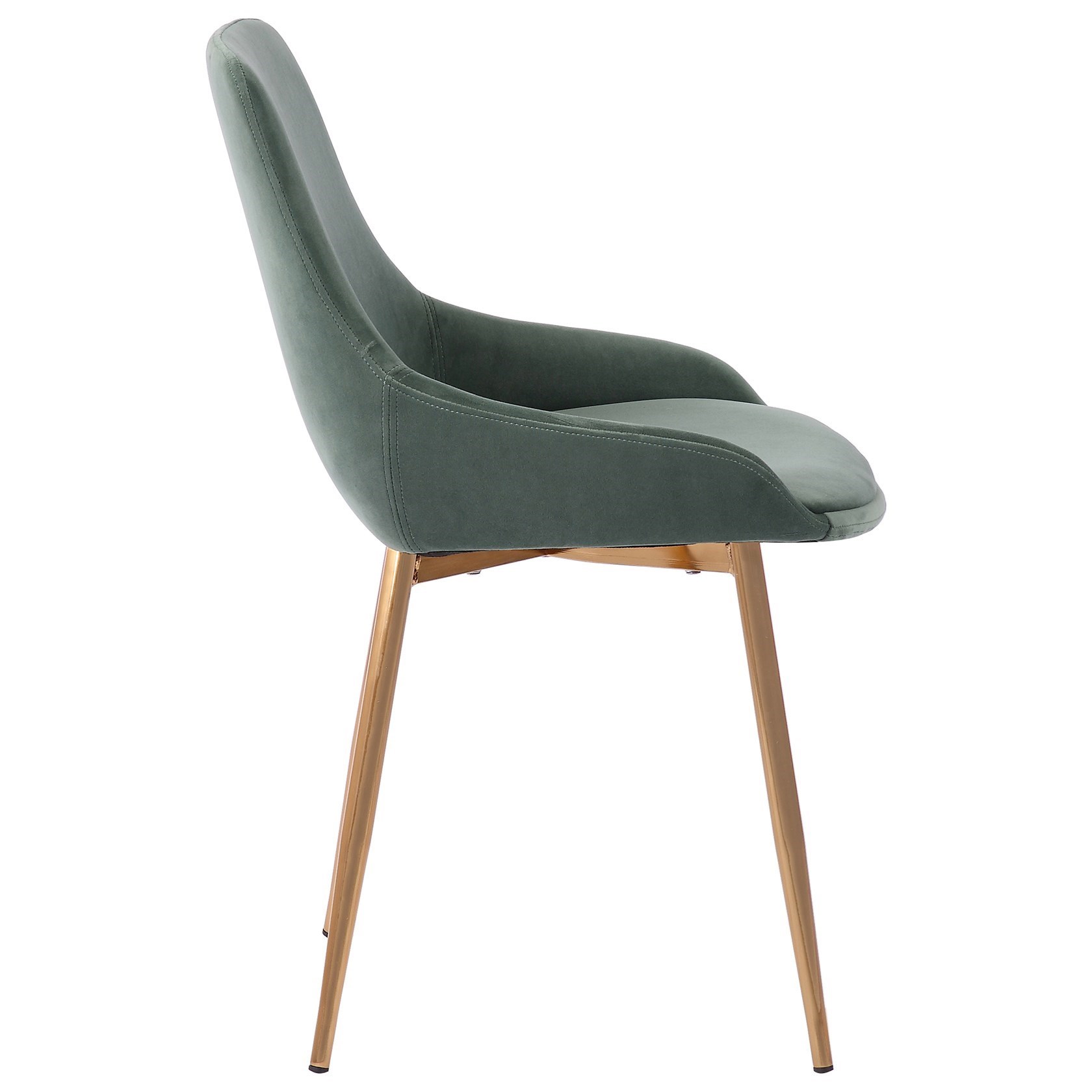 Sage velvet online dining chairs