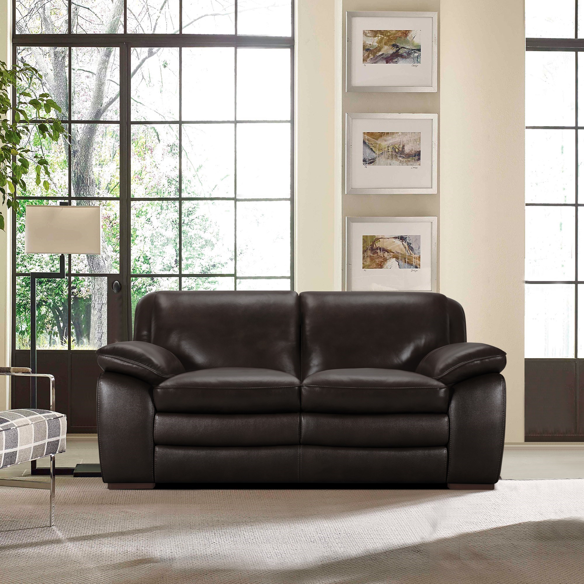 Contemporary loveseat store