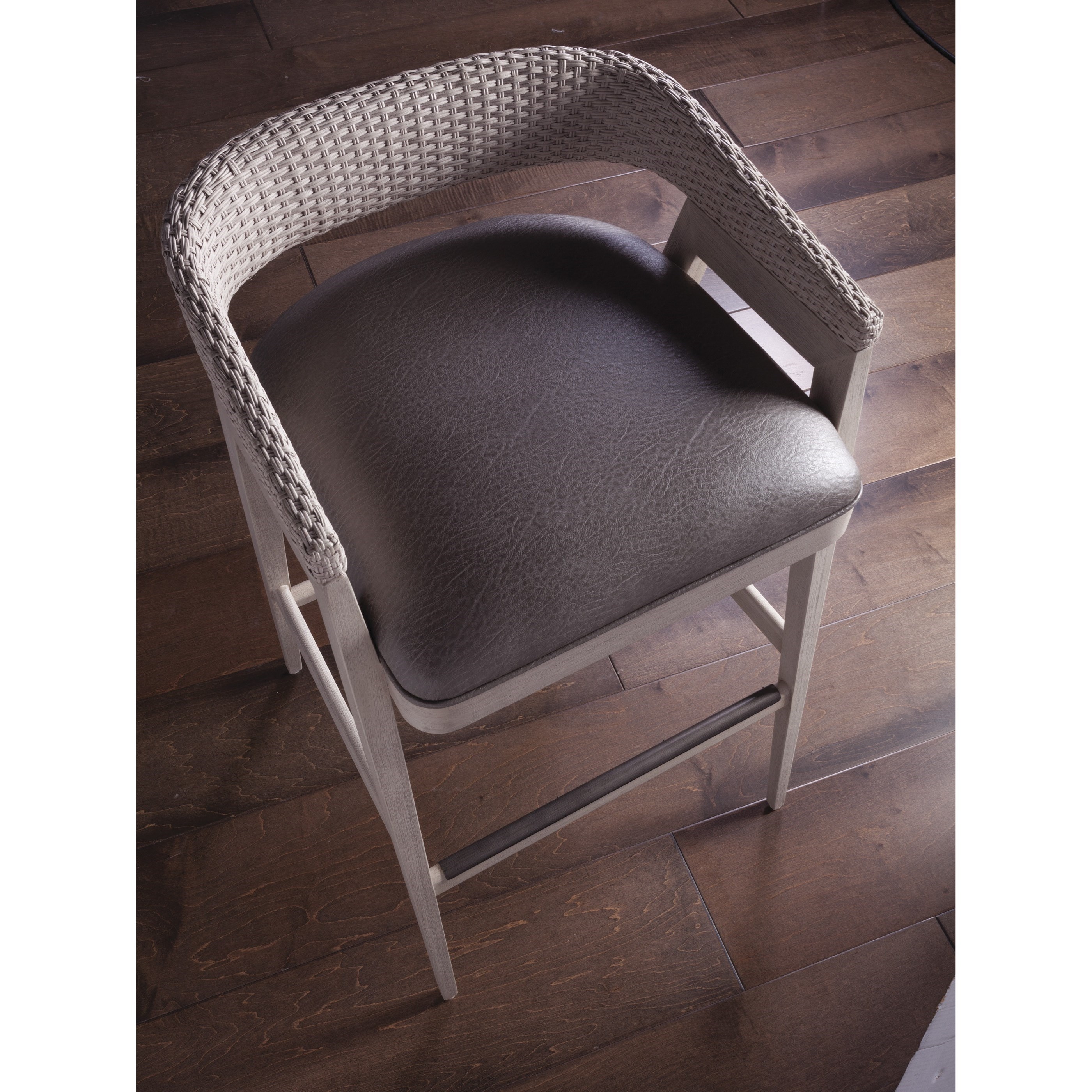 Artistica Arne 2101 898 01 Vintage Low Back Barstool with Cane