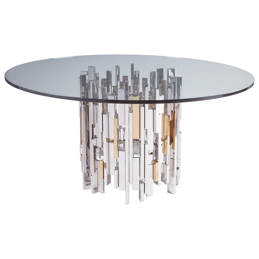 Artistica Cityscape 2041 870 60C Cityscape Round Dining Table With