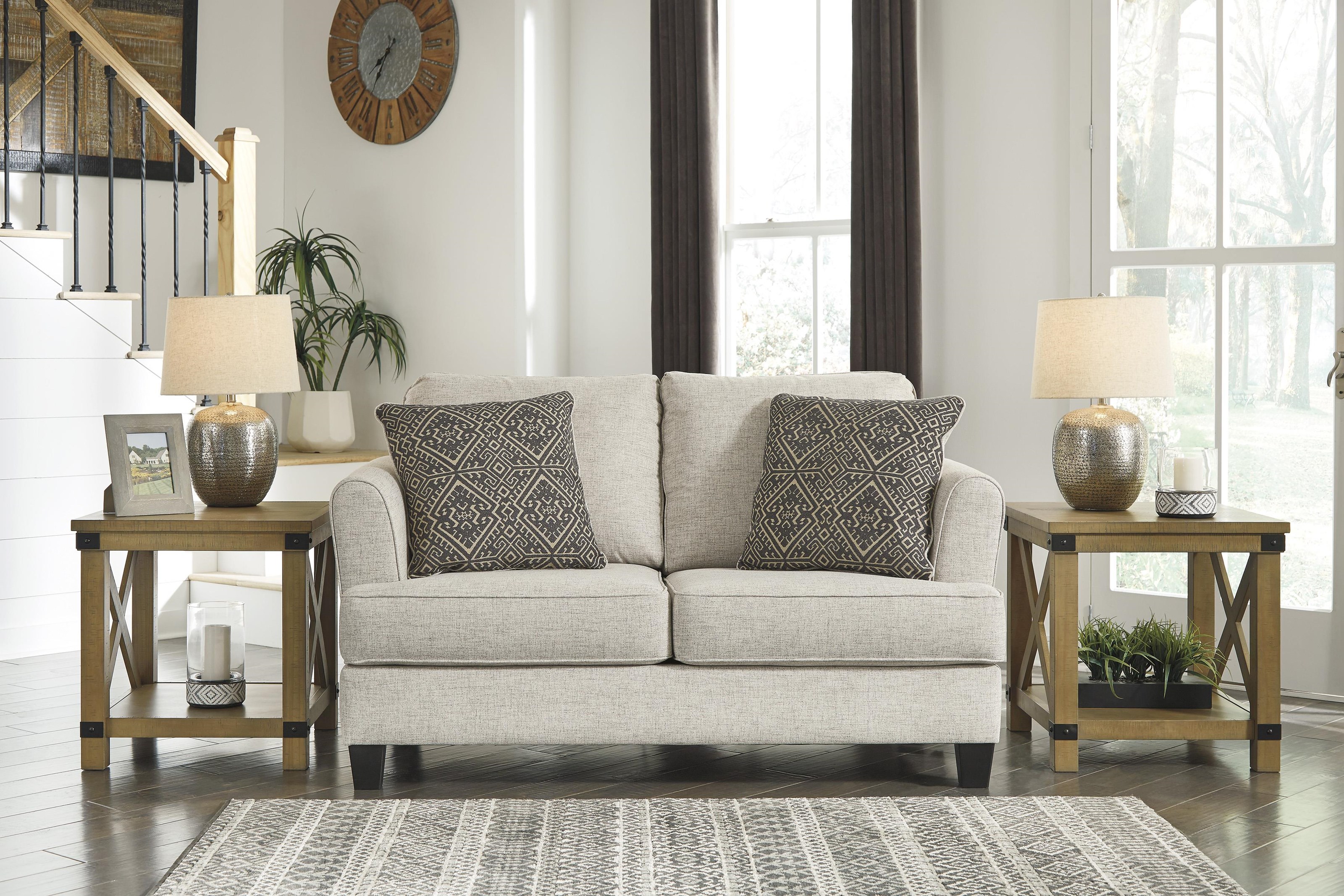 Ashley Furniture Alcona 9831035 Modern Farmhouse Loveseat