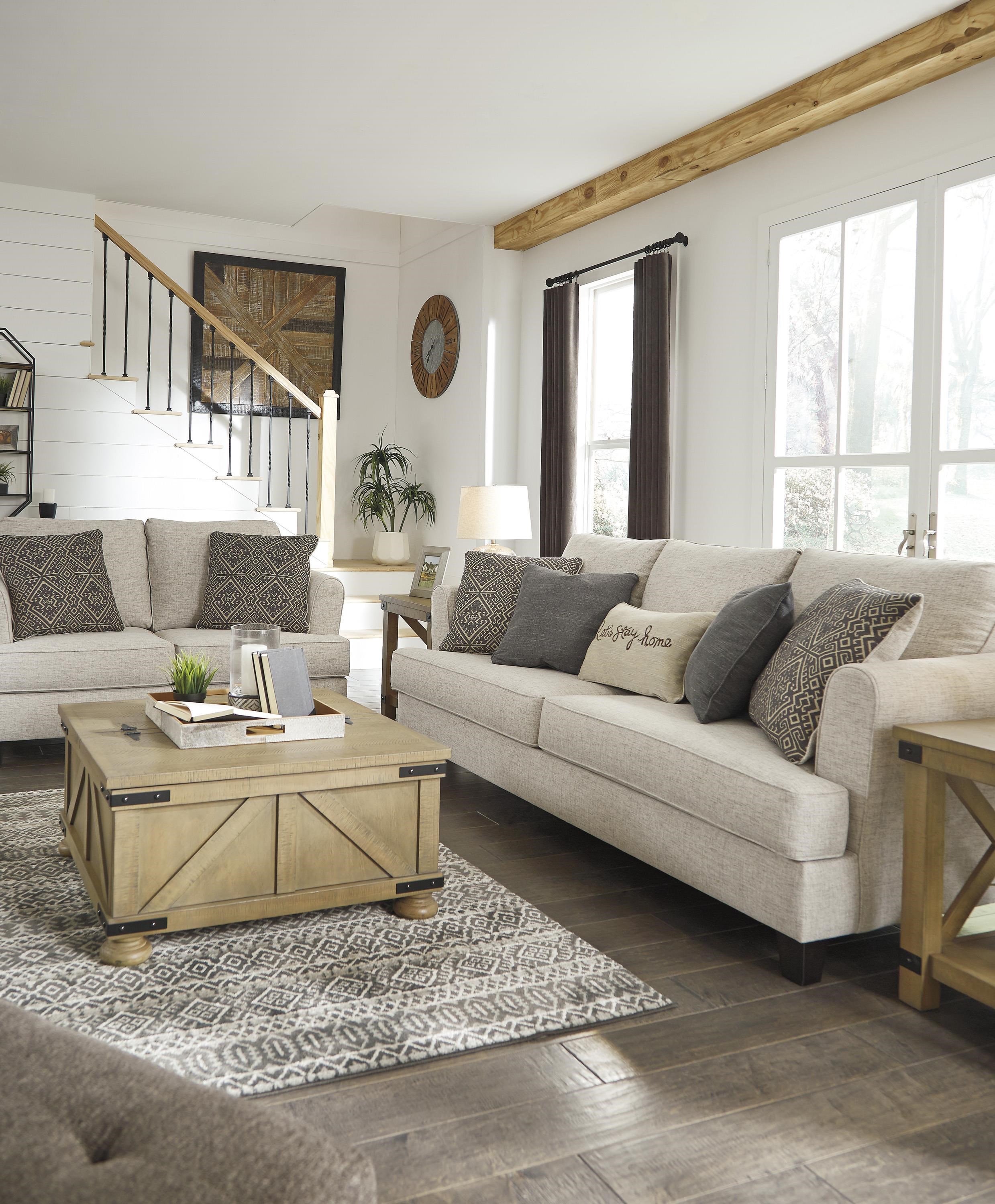 Ashley alcona top sofa and loveseat
