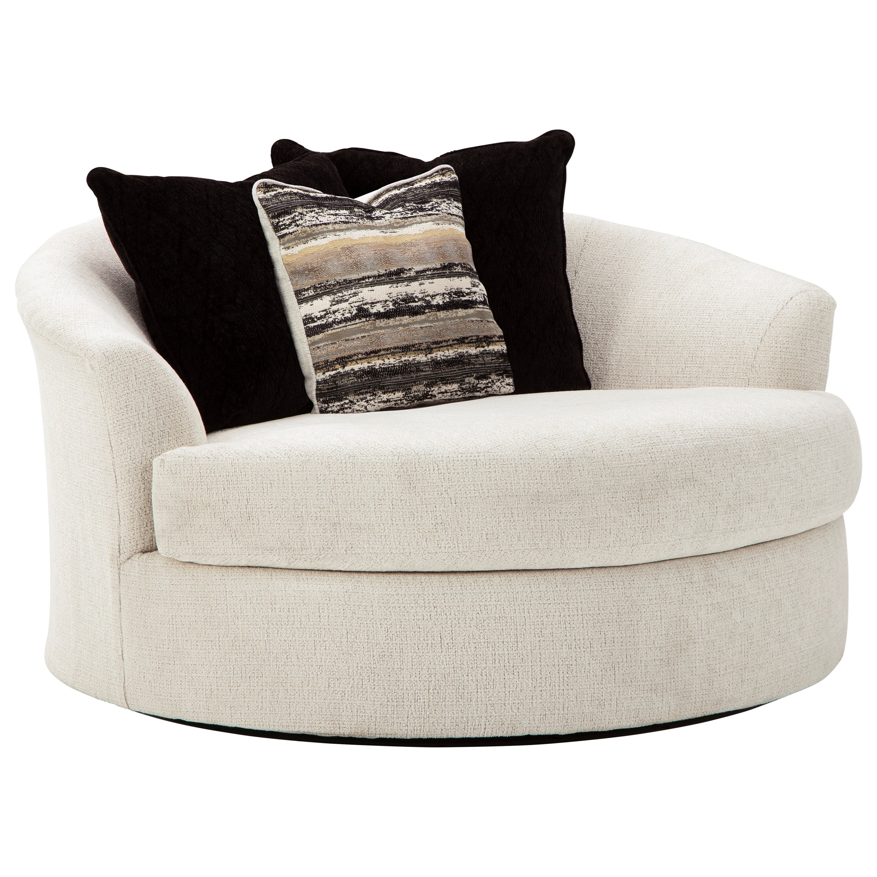 Oversized swivel deals chair