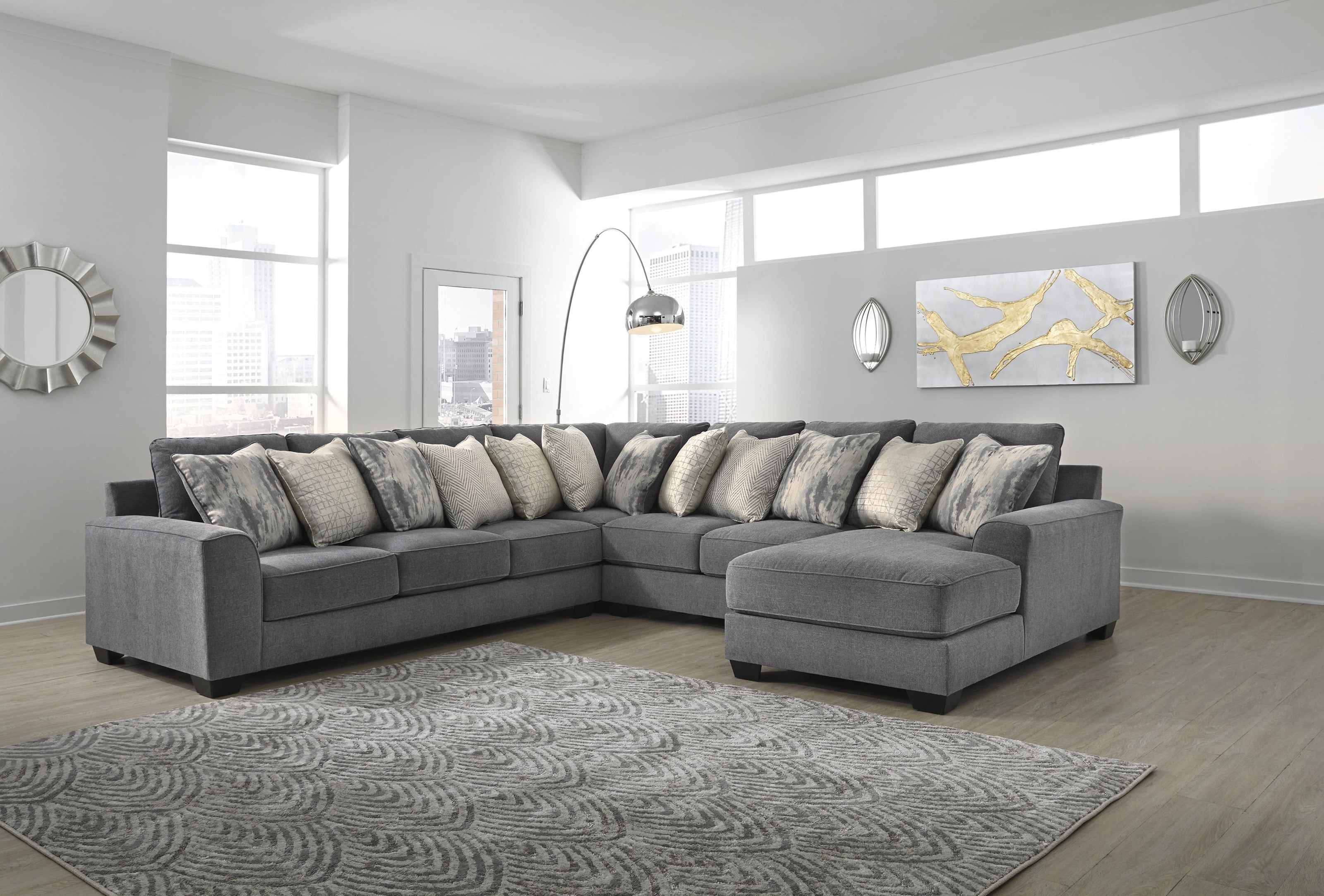 Ashley furniture castano on sale 5 piece sectional