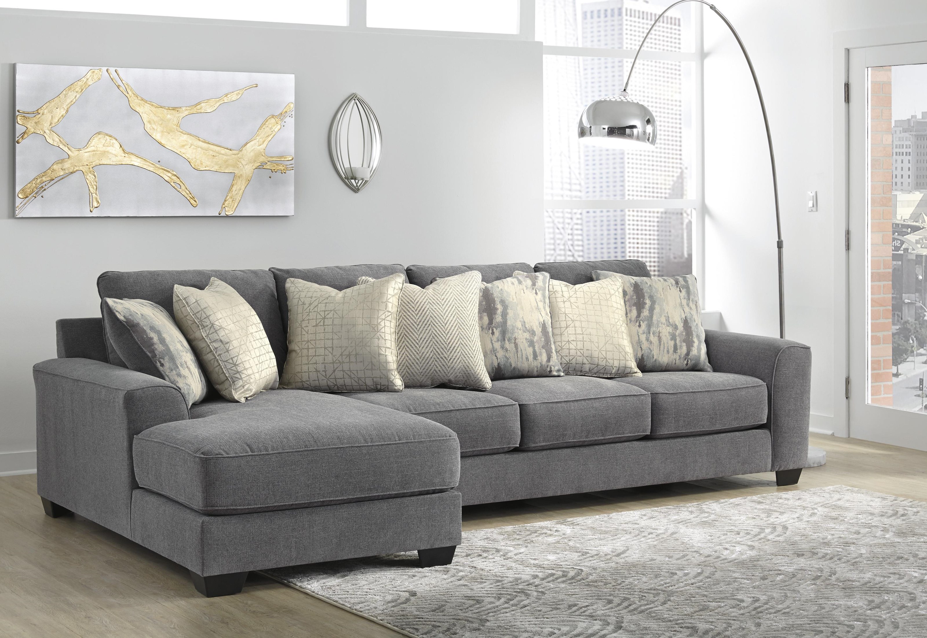 Ashley furniture outlet custom sectional