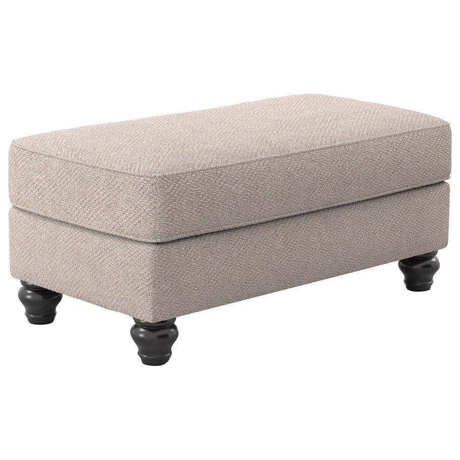 Ashley Furniture Fermoy 7370114 Transitional Ottoman with Bun