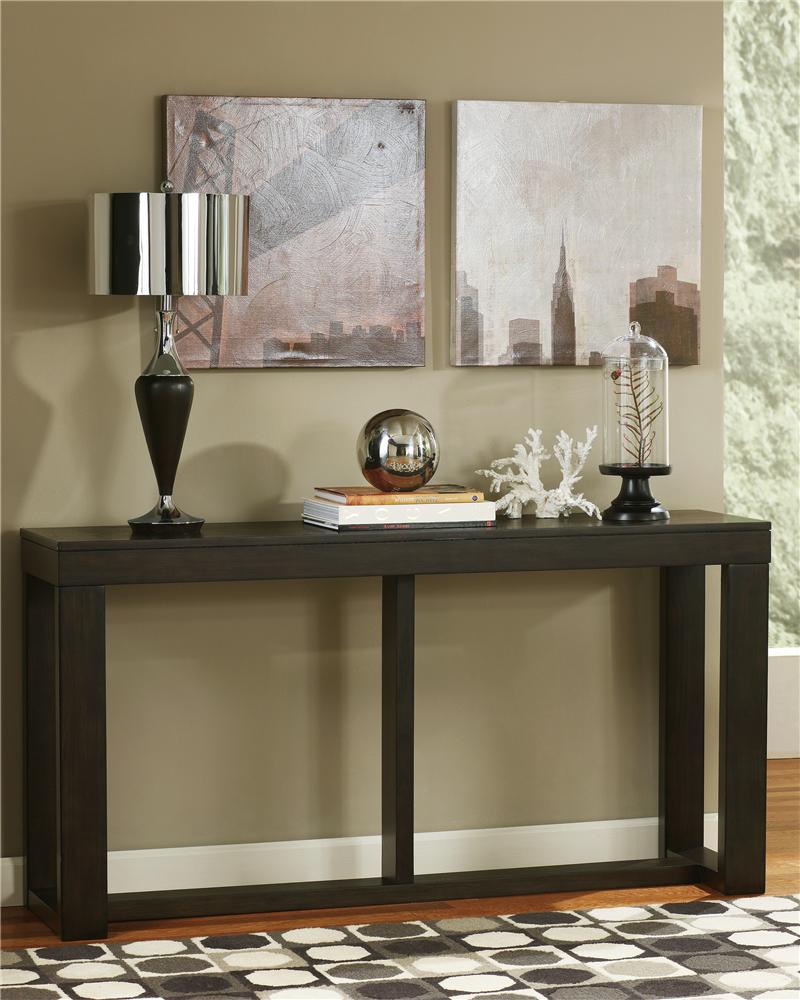 Ashley console table with stools deals