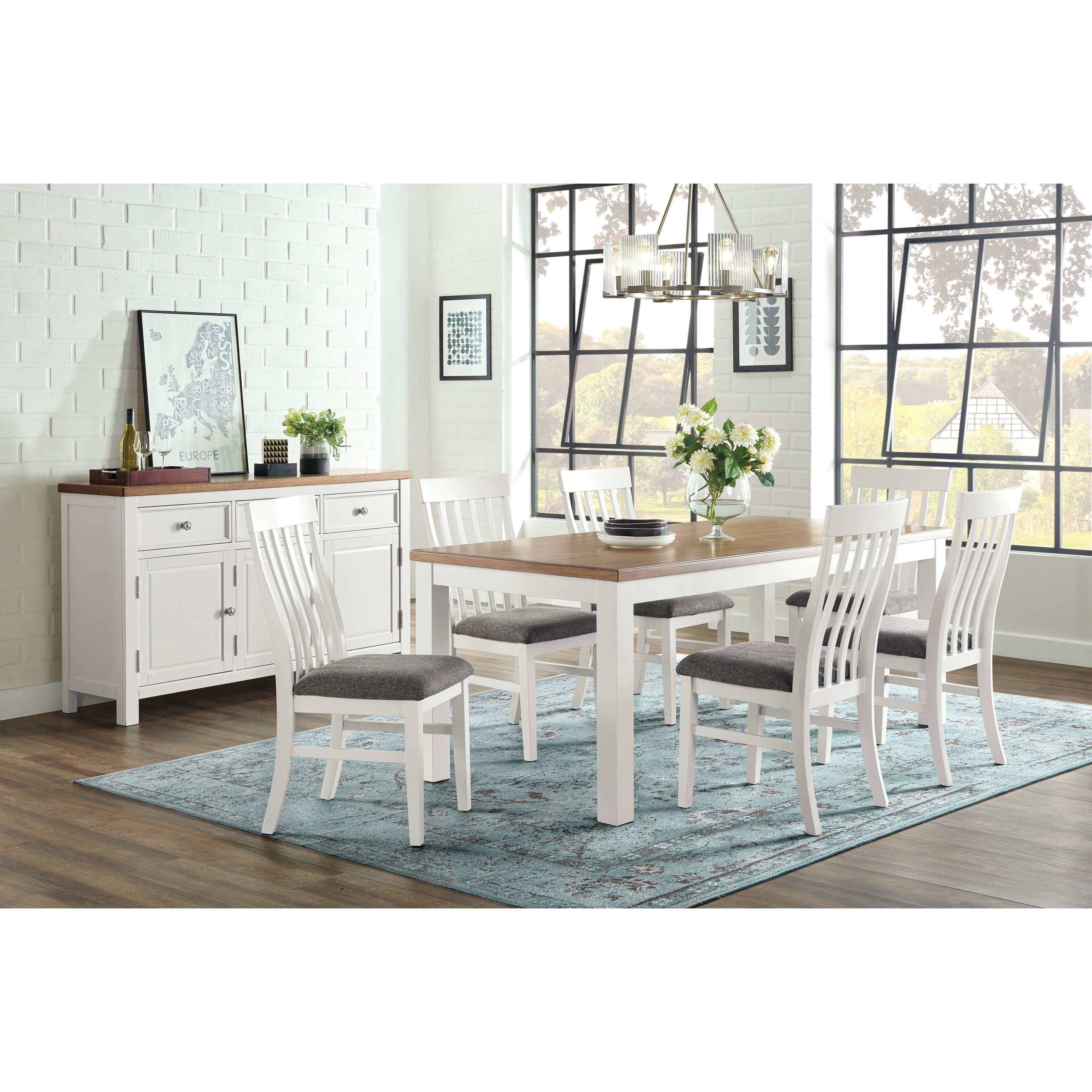 Ashley Furniture Westconi D5168 25 Dining Table HomeWorld