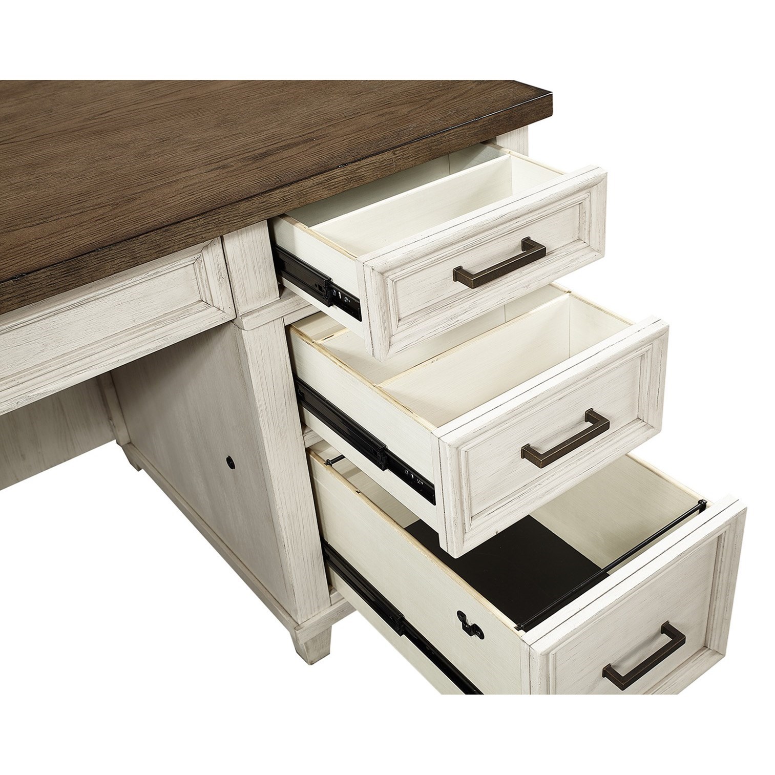 Executive farmhouse store desk