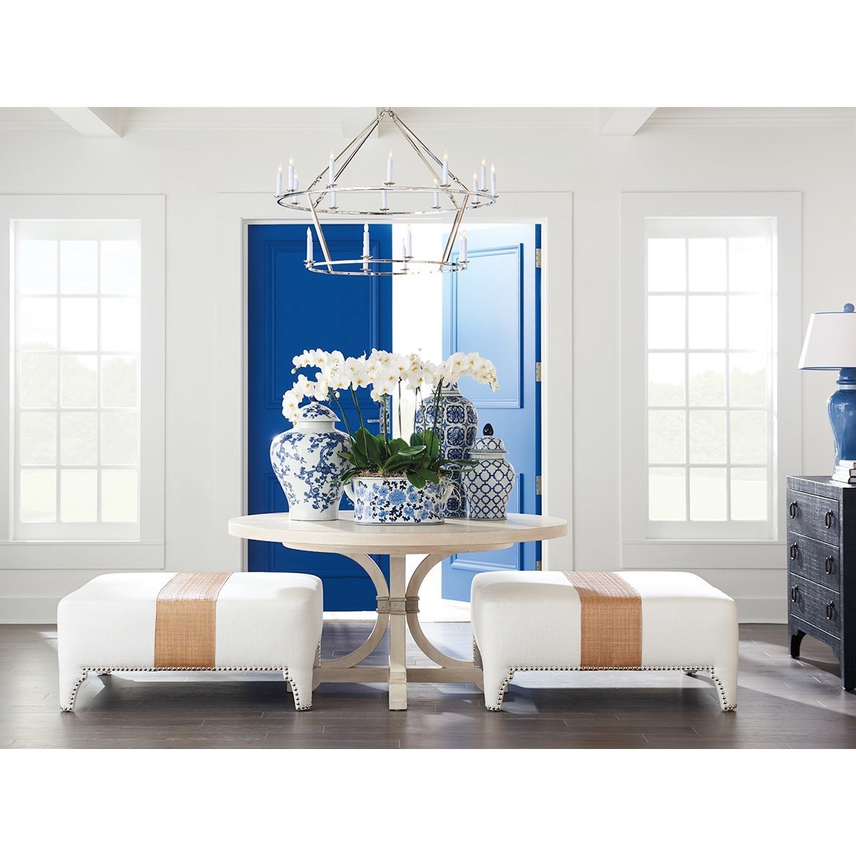 Magnolia white online dining table