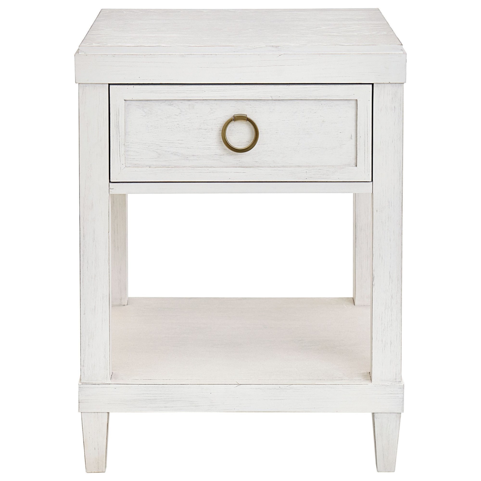 Bassett Ventura 2968-0271 Transitional Bedside Table with USB Ports and  Outlet, Esprit Decor Home Furnishings