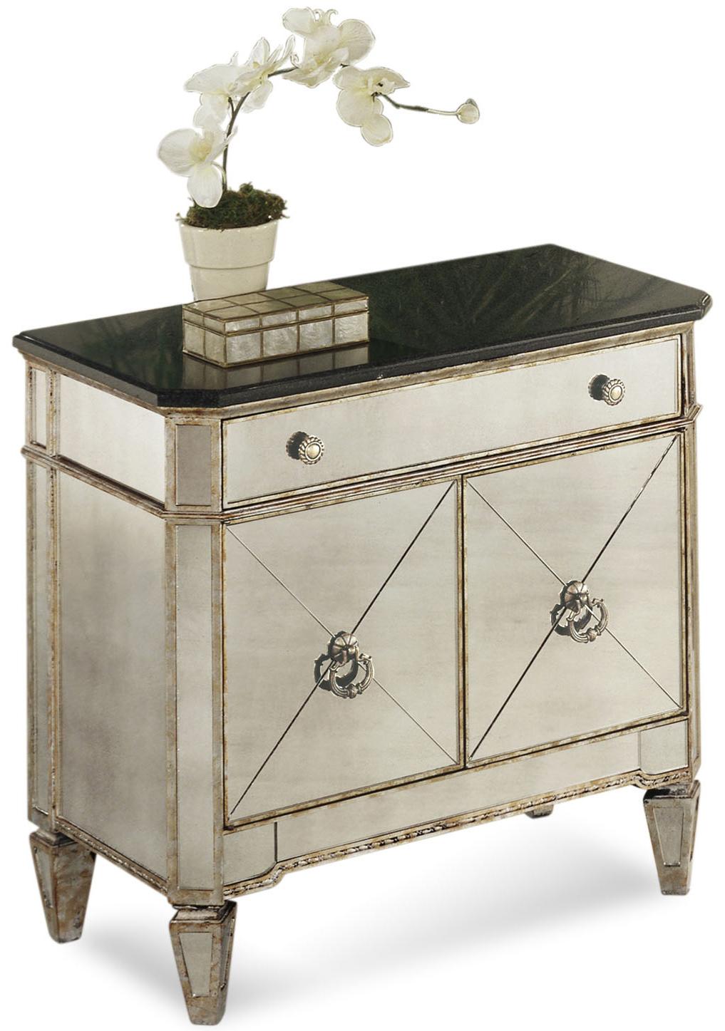 Mirror outlet accent chest