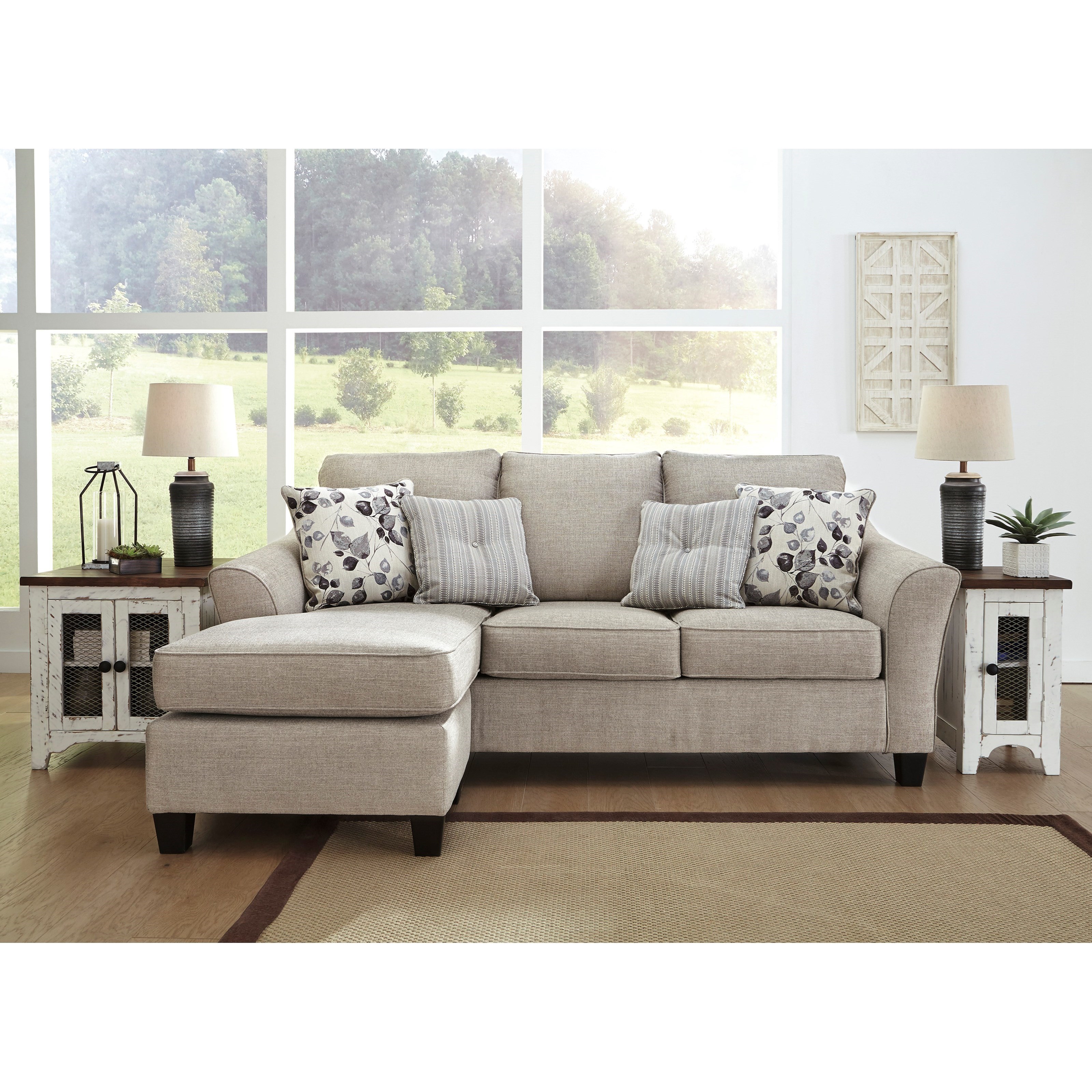 Ashley furniture sectional couch deals with chaise