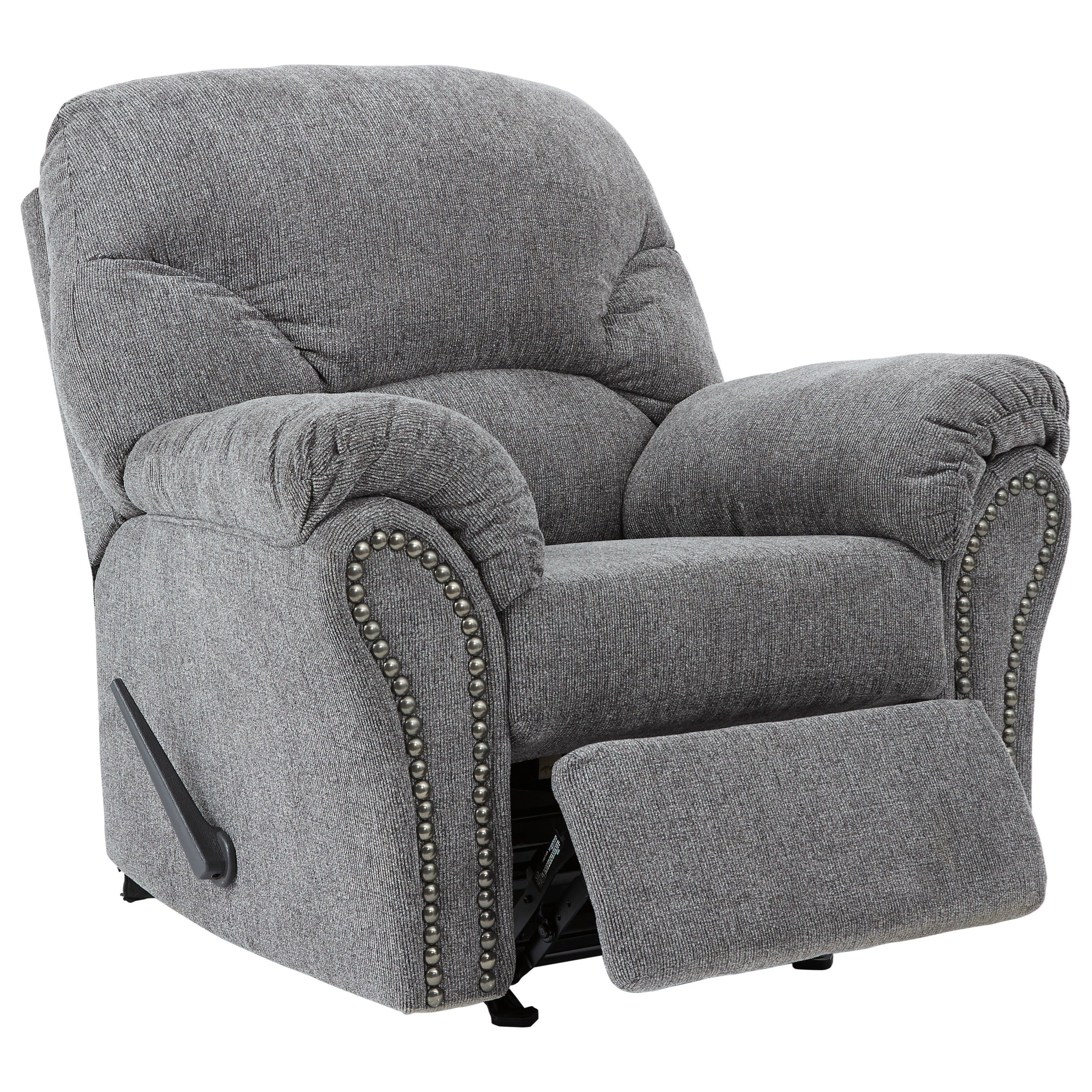 Benchcraft Allmaxx 108328104 Rocker Recliner with Pillow Arms and